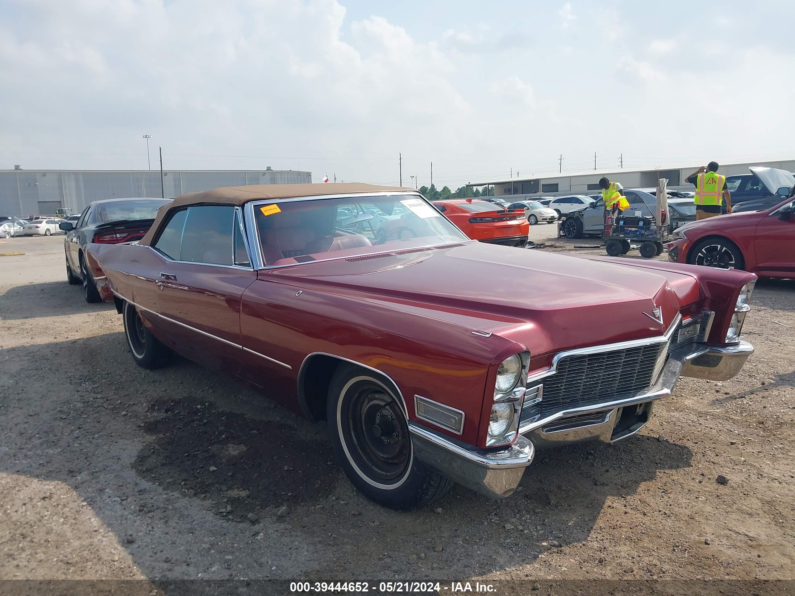 CADILLAC DE VILLE 1968 000000000f8156270