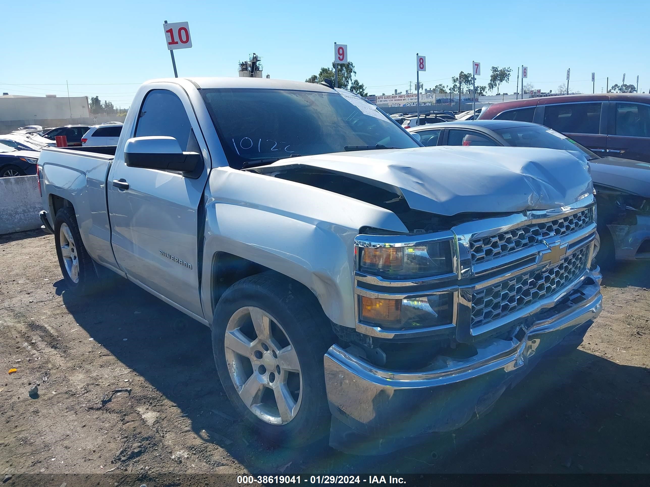 CHEVROLET SILVERADO 2014 01gcnrec3ez354473