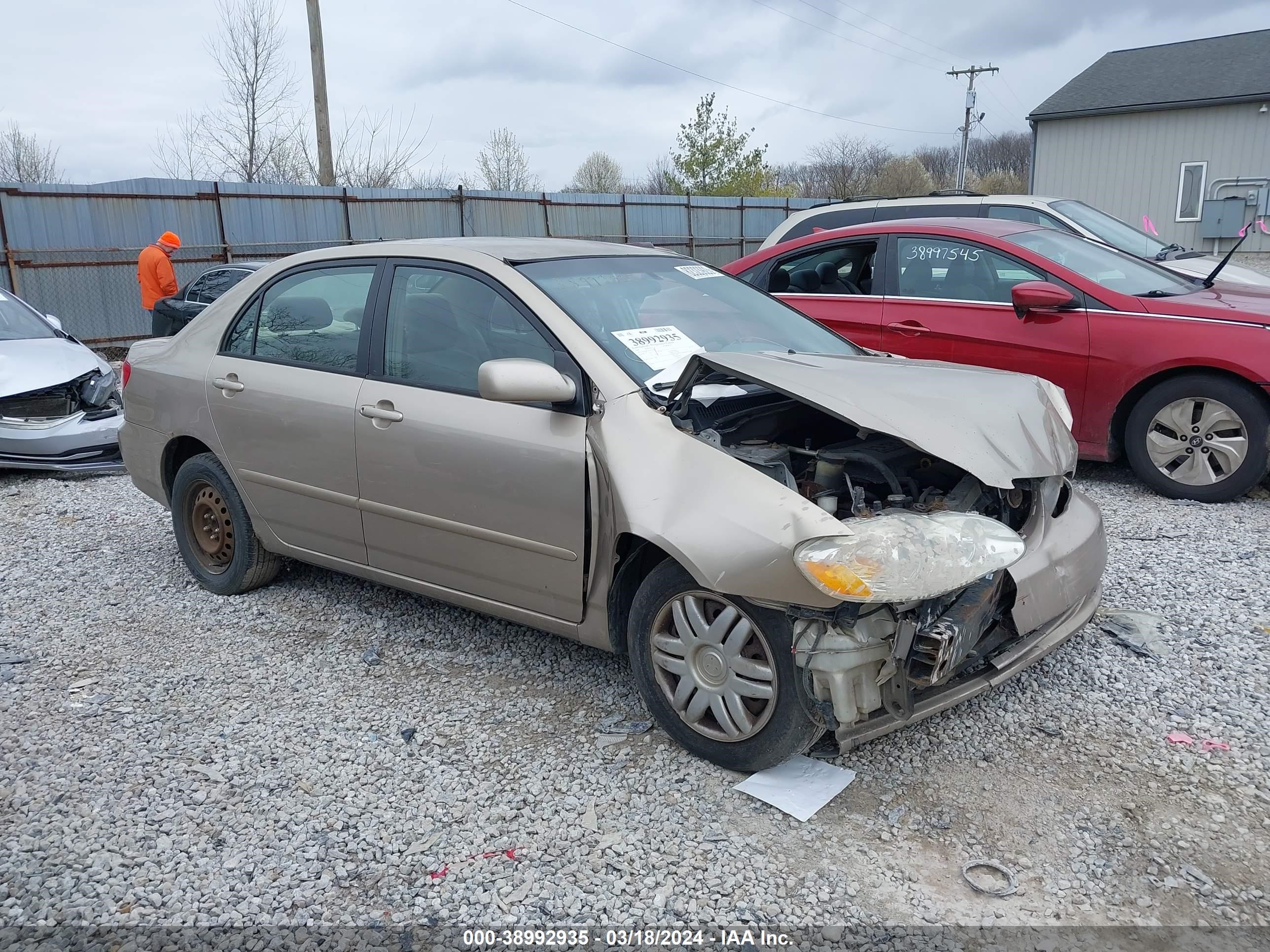 TOYOTA COROLLA 2005 01nxbr32e75z47041