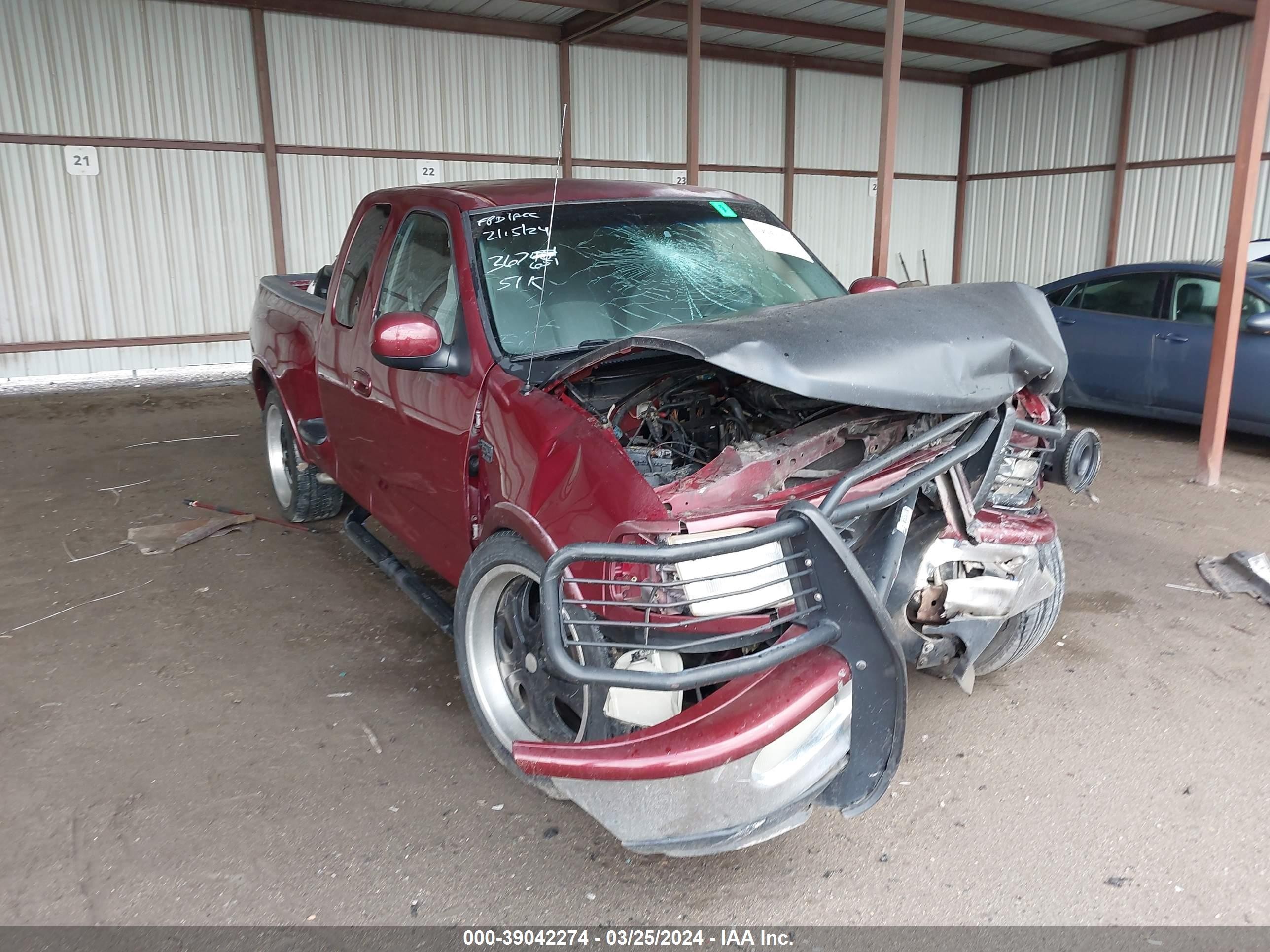 FORD F-150 1997 02ftdx08w4ca51085