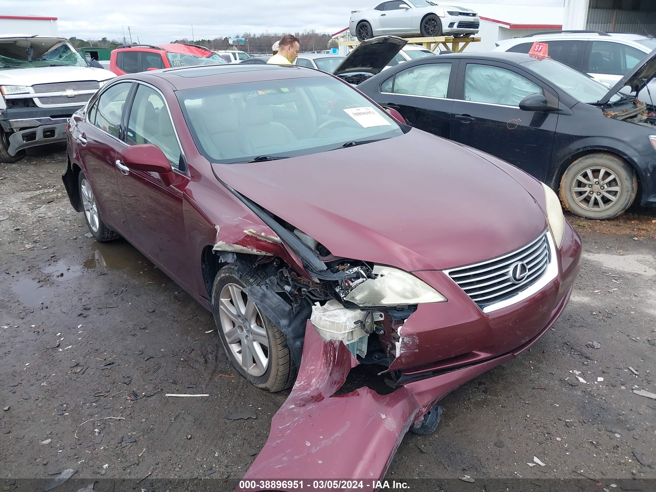 LEXUS ES 2008 0jthbj46g48221829