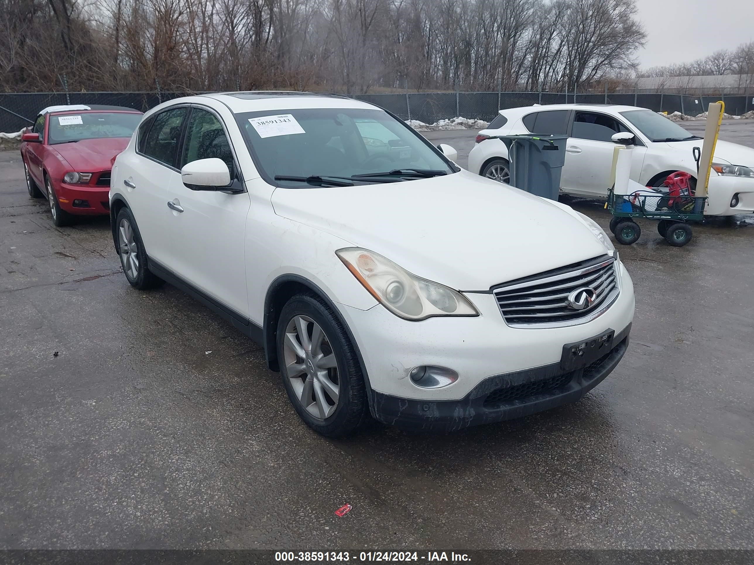 INFINITI EX 2008 0nkaj09f68m355024