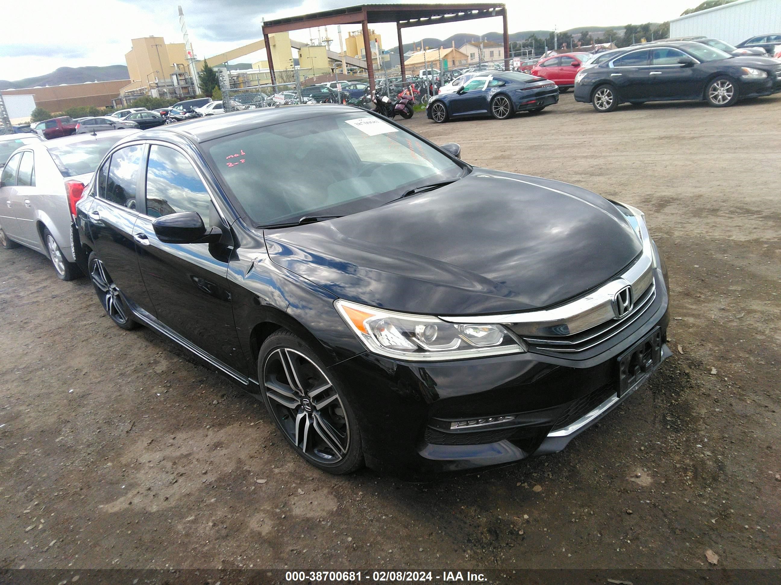 HONDA ACCORD 2016 18dcr2f52ga041589