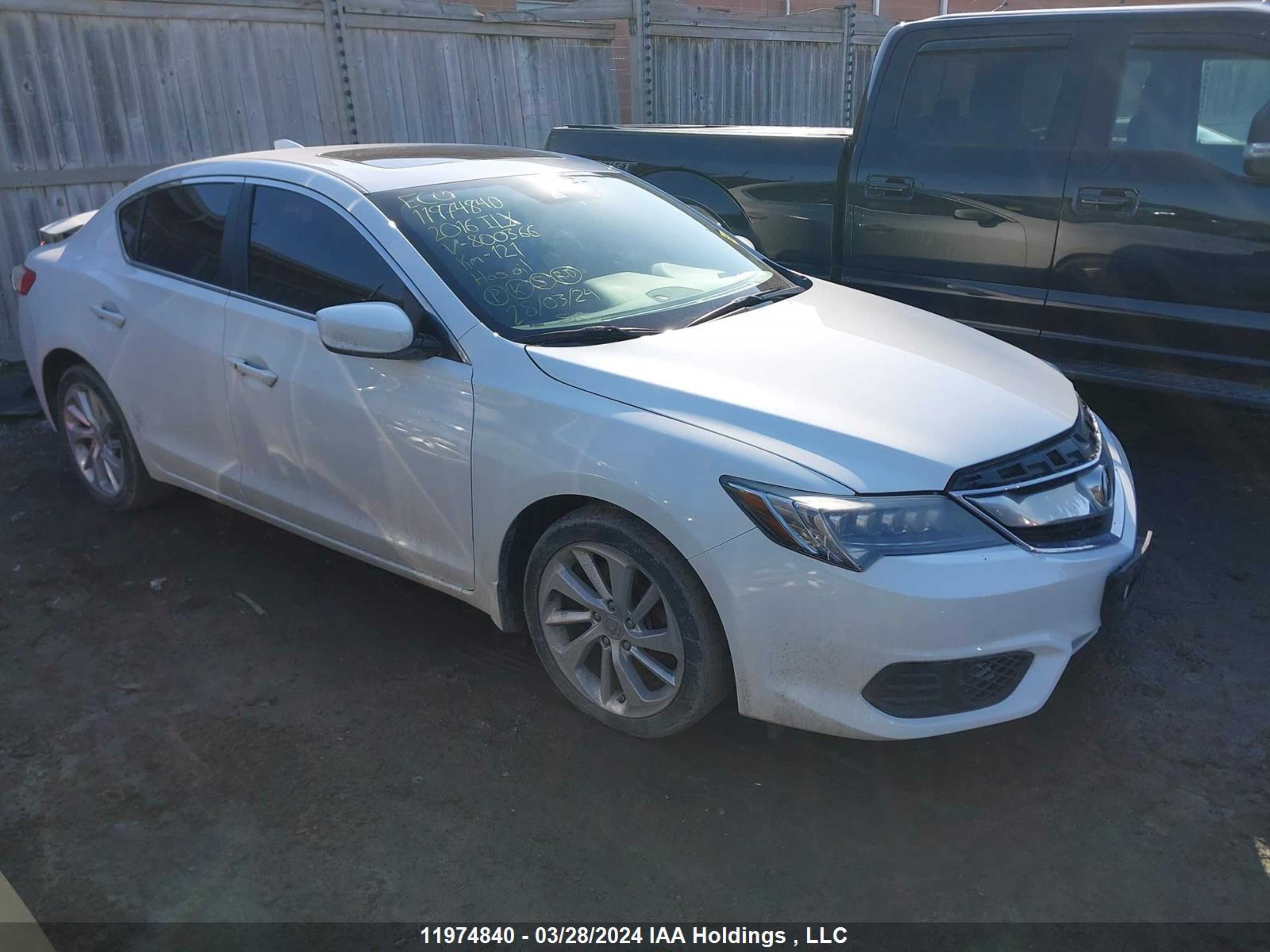 ACURA ILX 2016 19ude2f30ga800366