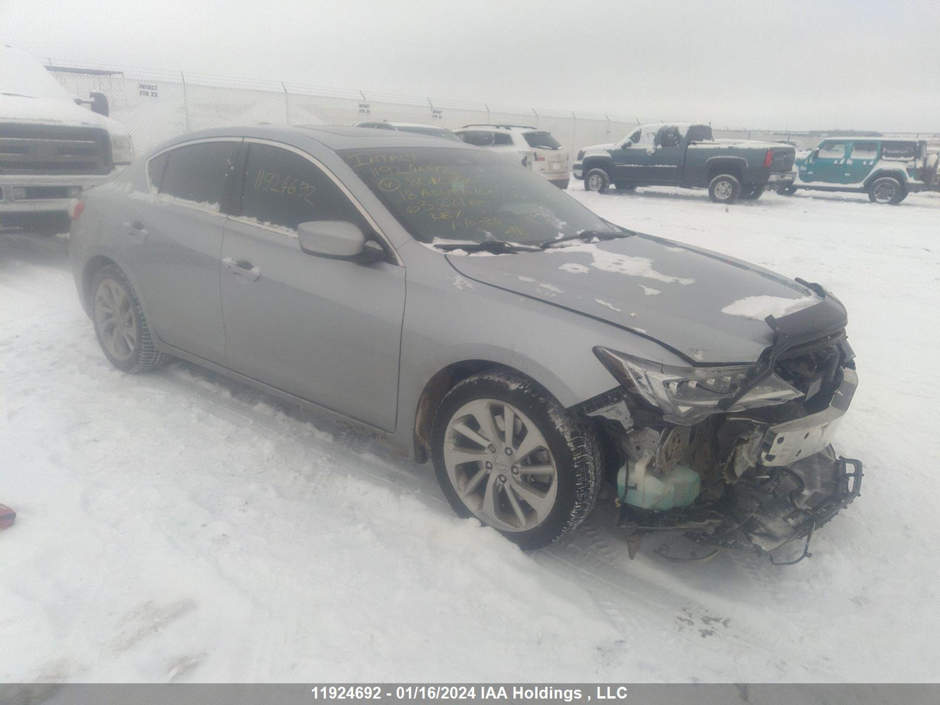 ACURA ILX 2018 19ude2f32ja801087