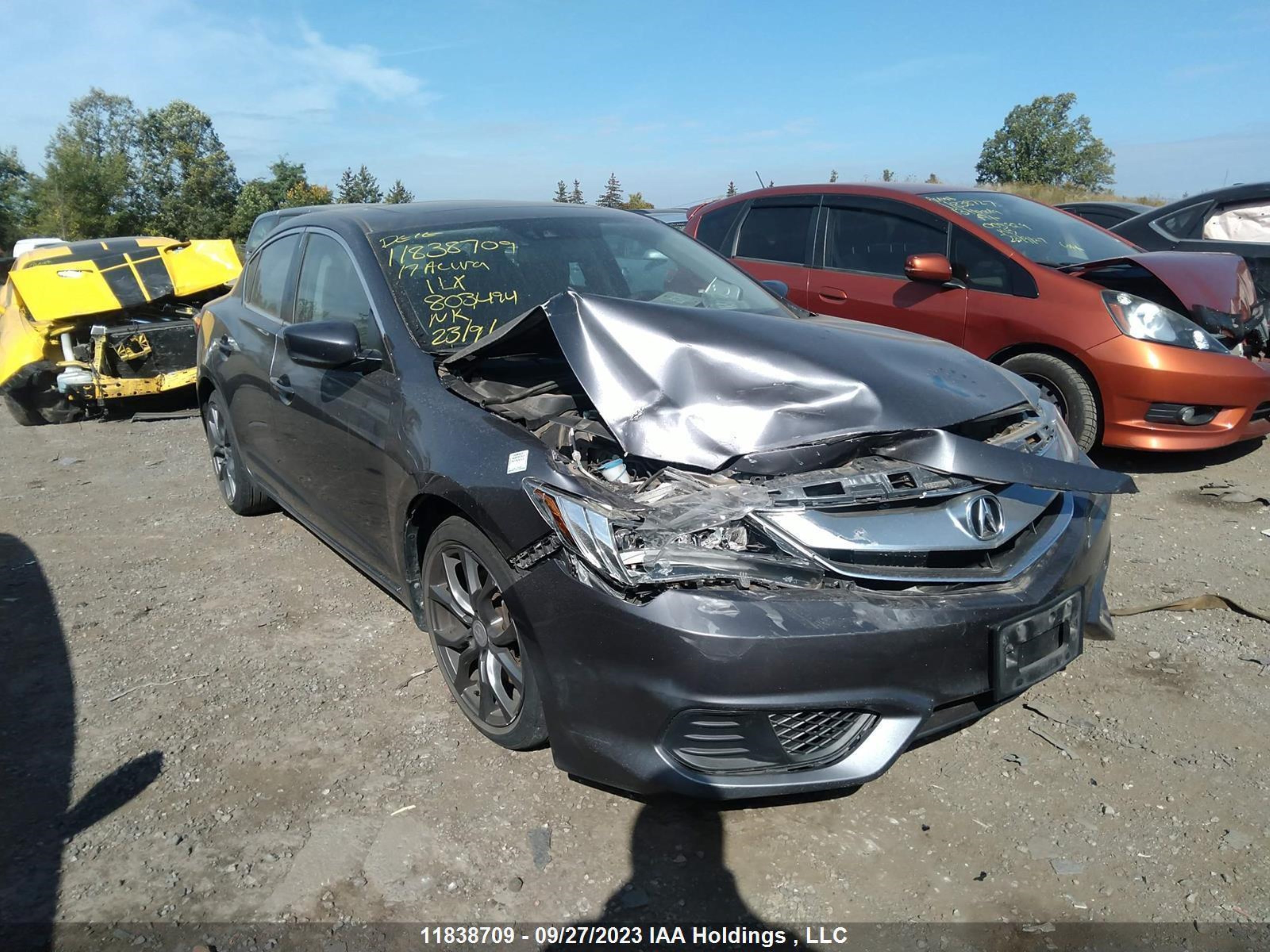 ACURA ILX 2017 19ude2f77ha803494