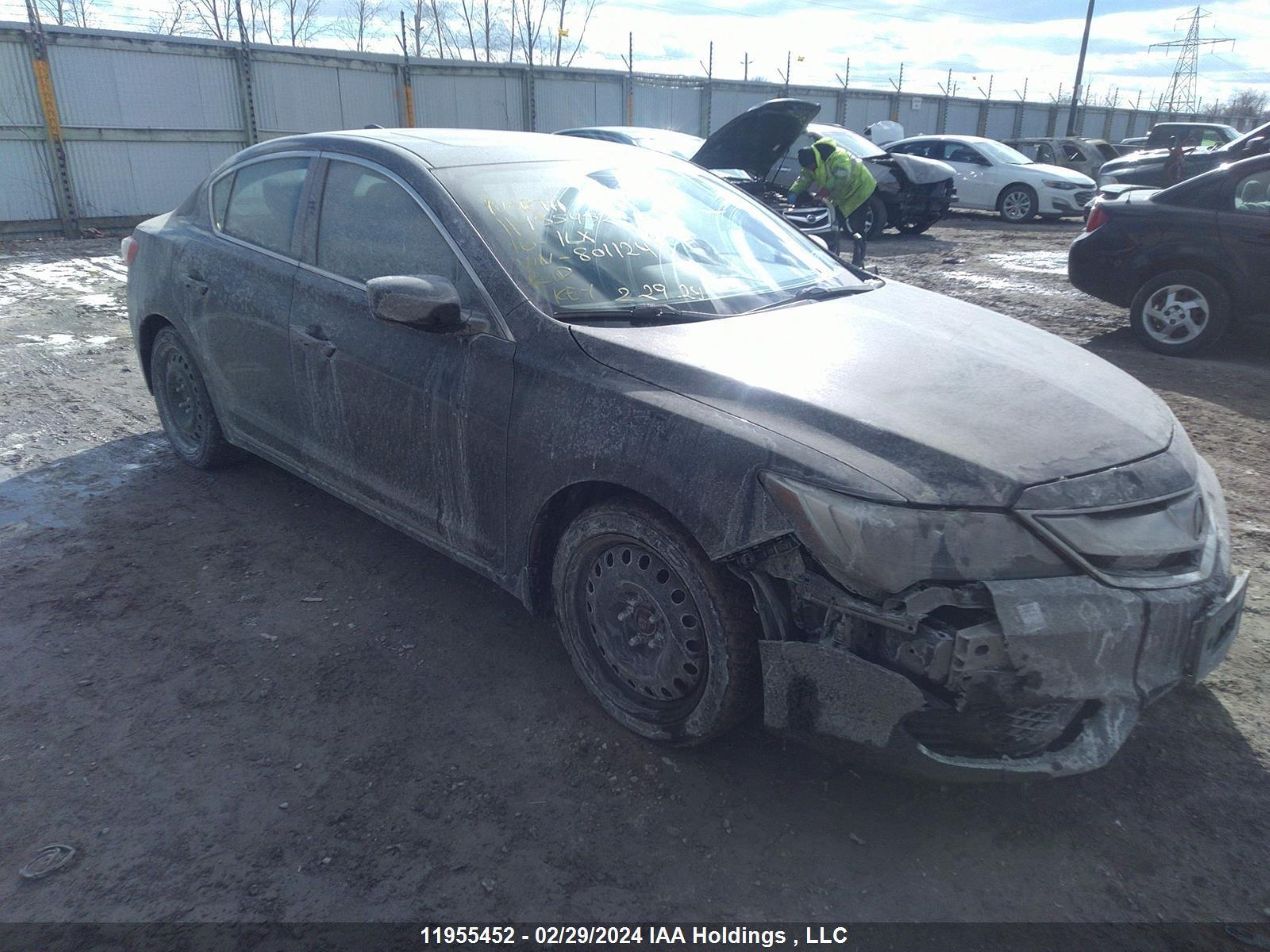 ACURA ILX 2016 19ude2f7xga801124