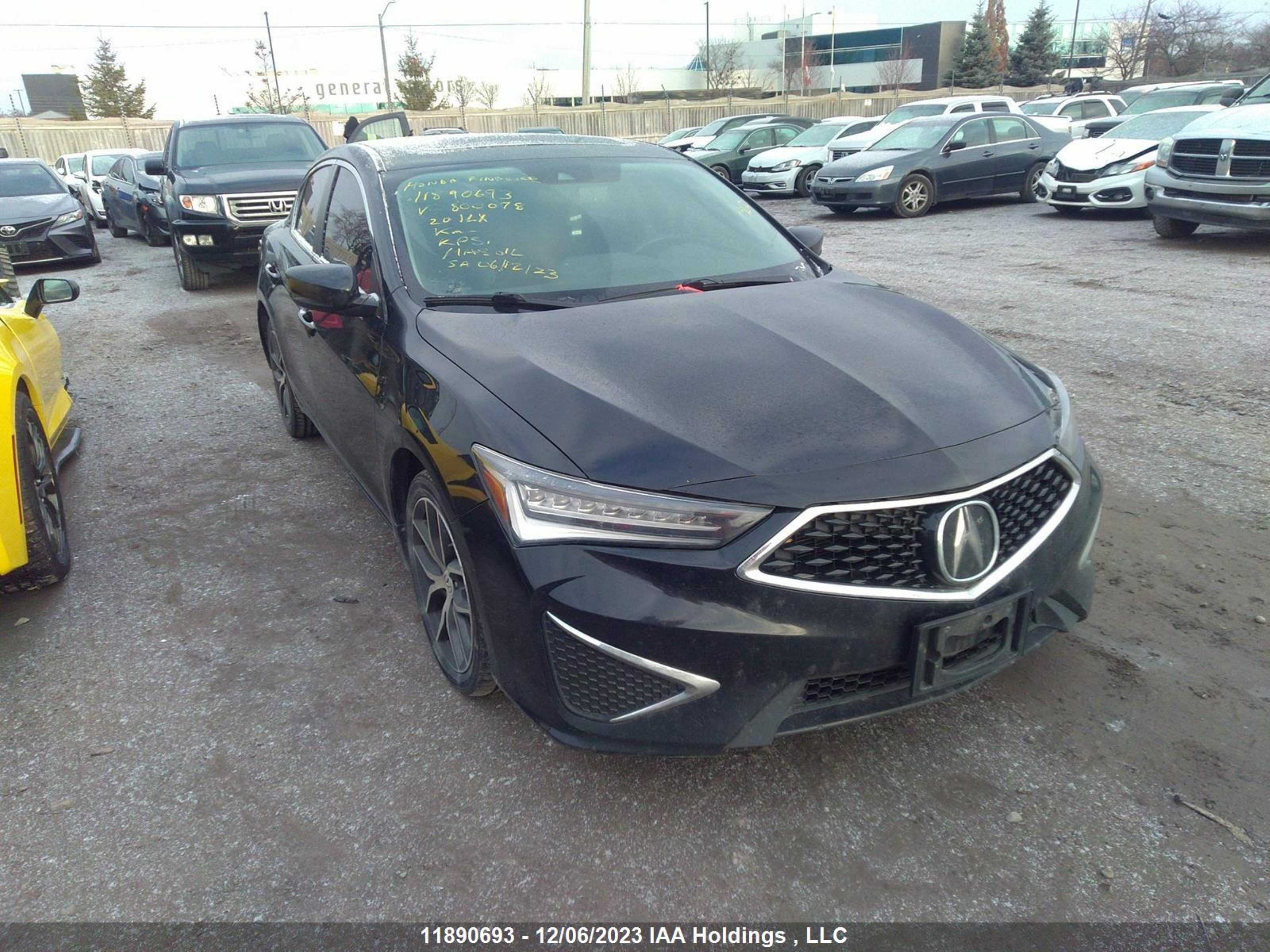 ACURA ILX 2020 19ude2f7xla800078