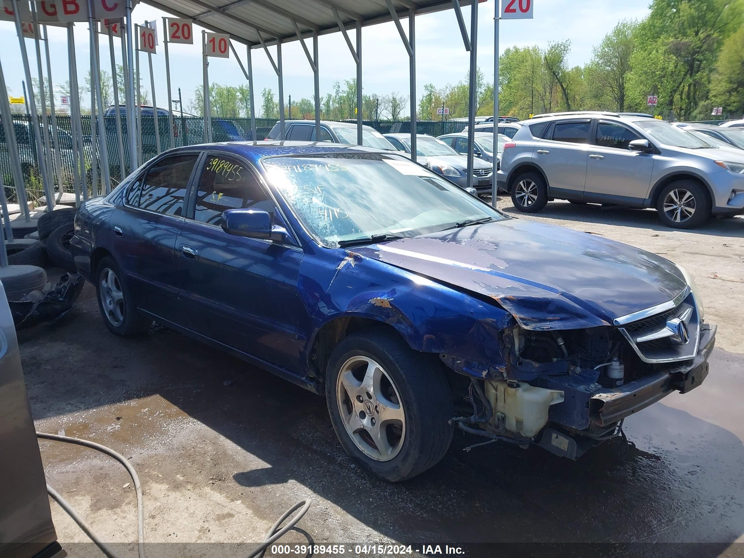 ACURA TL 2002 19uua56632a030275