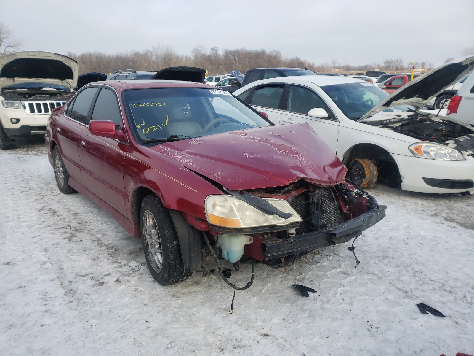 ACURA 3.2TL 2002 19uua56642a034710