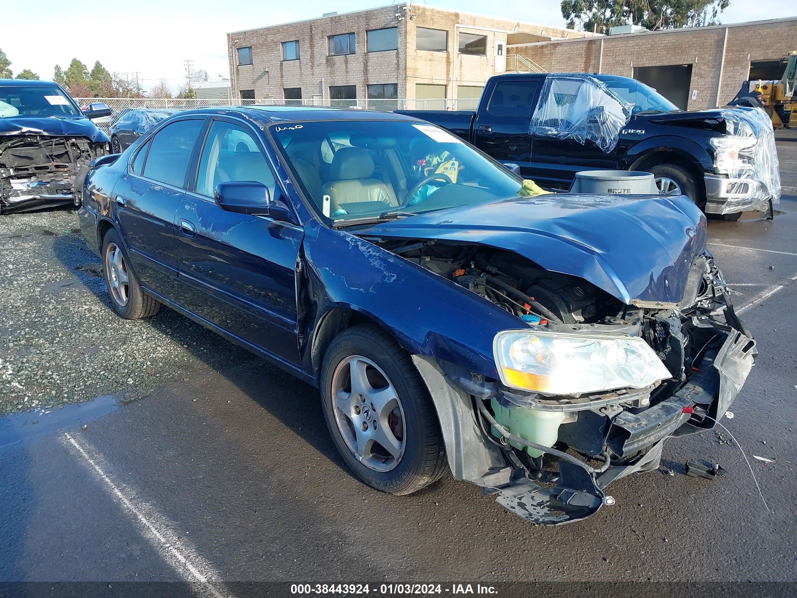 ACURA TL 2002 19uua56672a036578