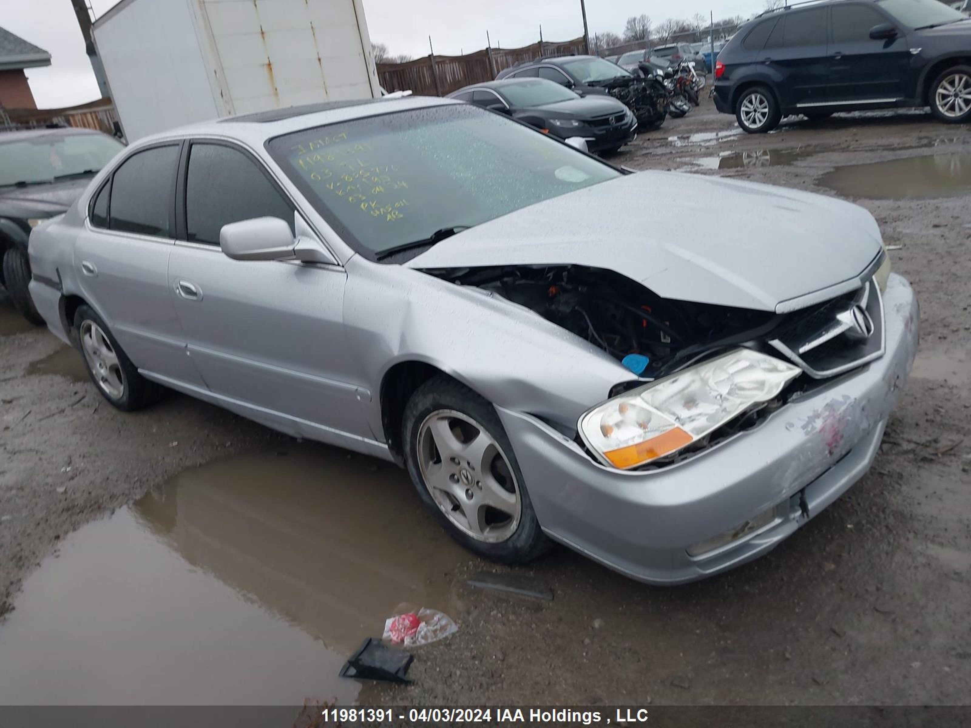 ACURA TL 2003 19uua56683a805770