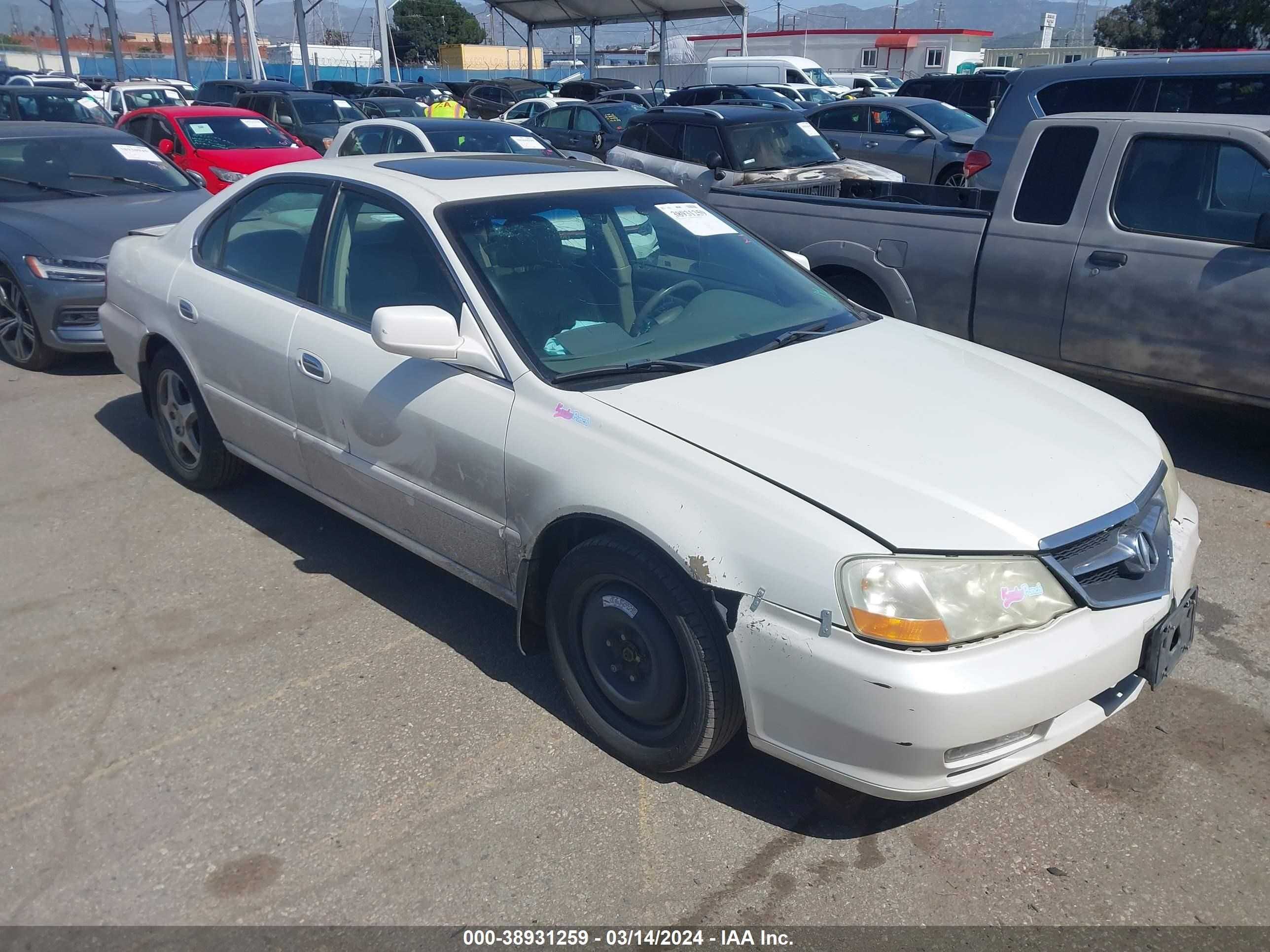 ACURA TL 2002 19uua56762a034197