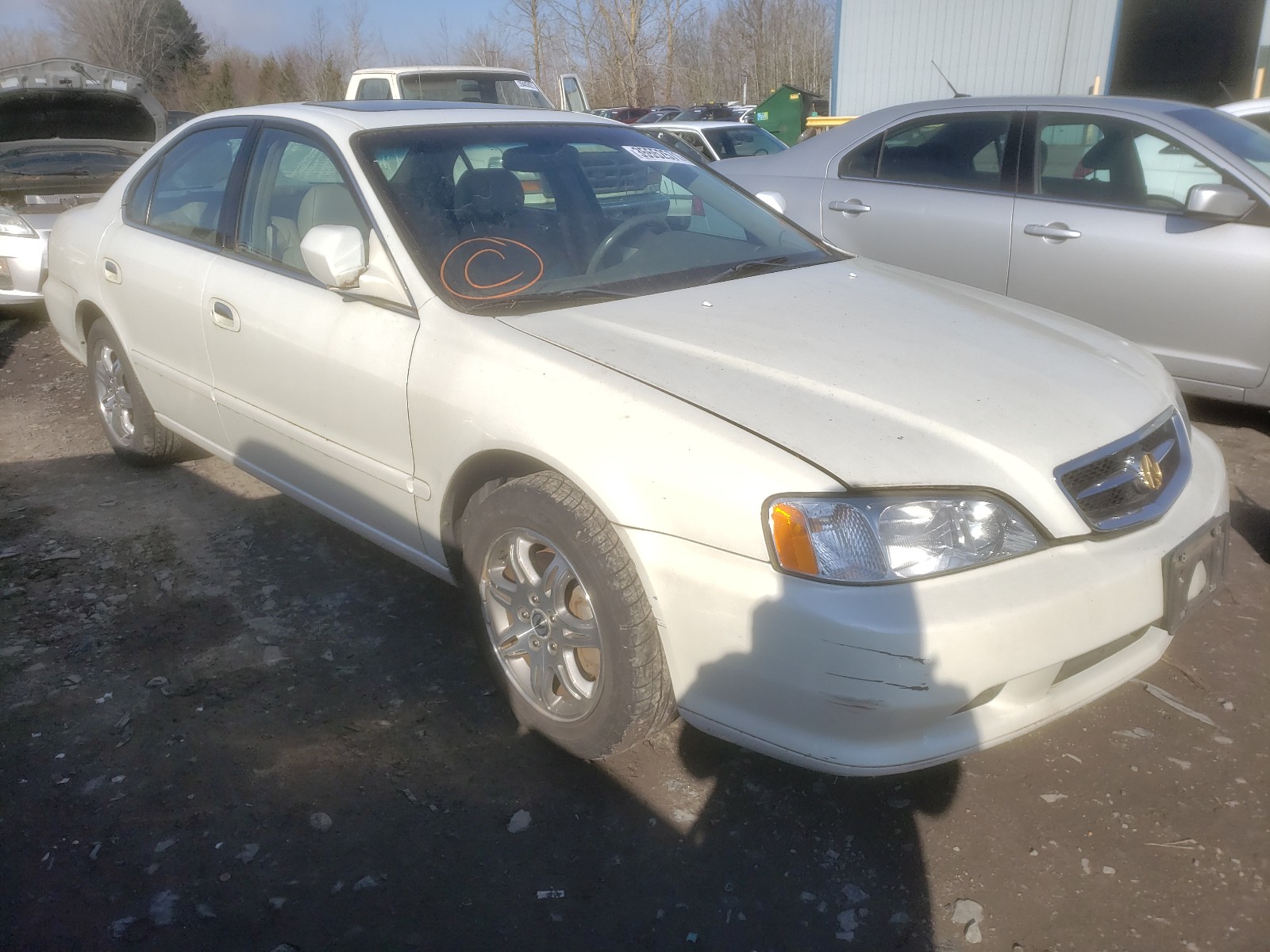 ACURA 3.2TL 2001 19uua56791a033625