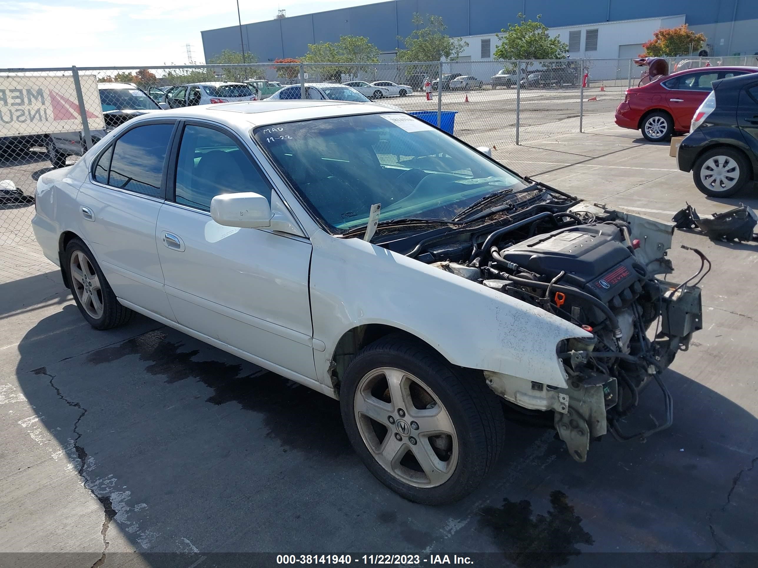 ACURA TL 2002 19uua56812a018482