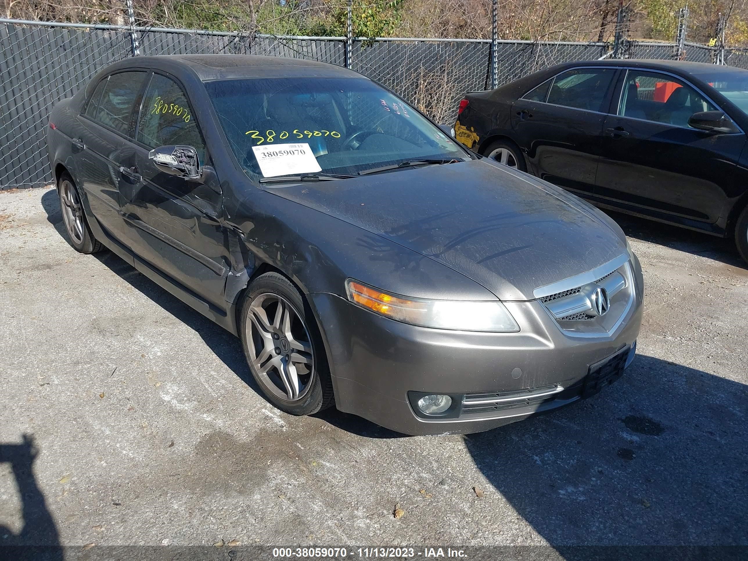 ACURA TL 2007 19uua66207a022970