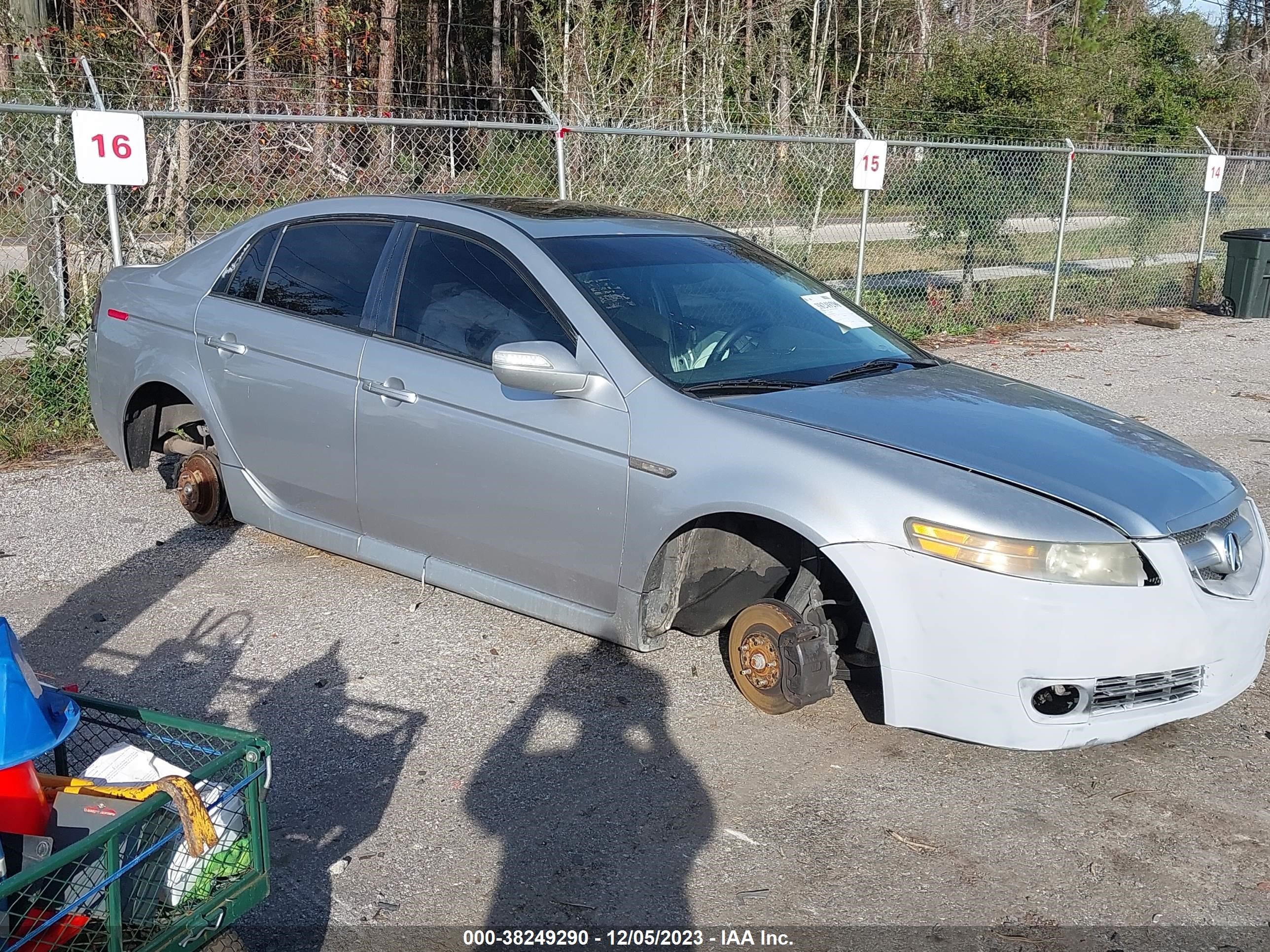 ACURA TL 2007 19uua66207a033337