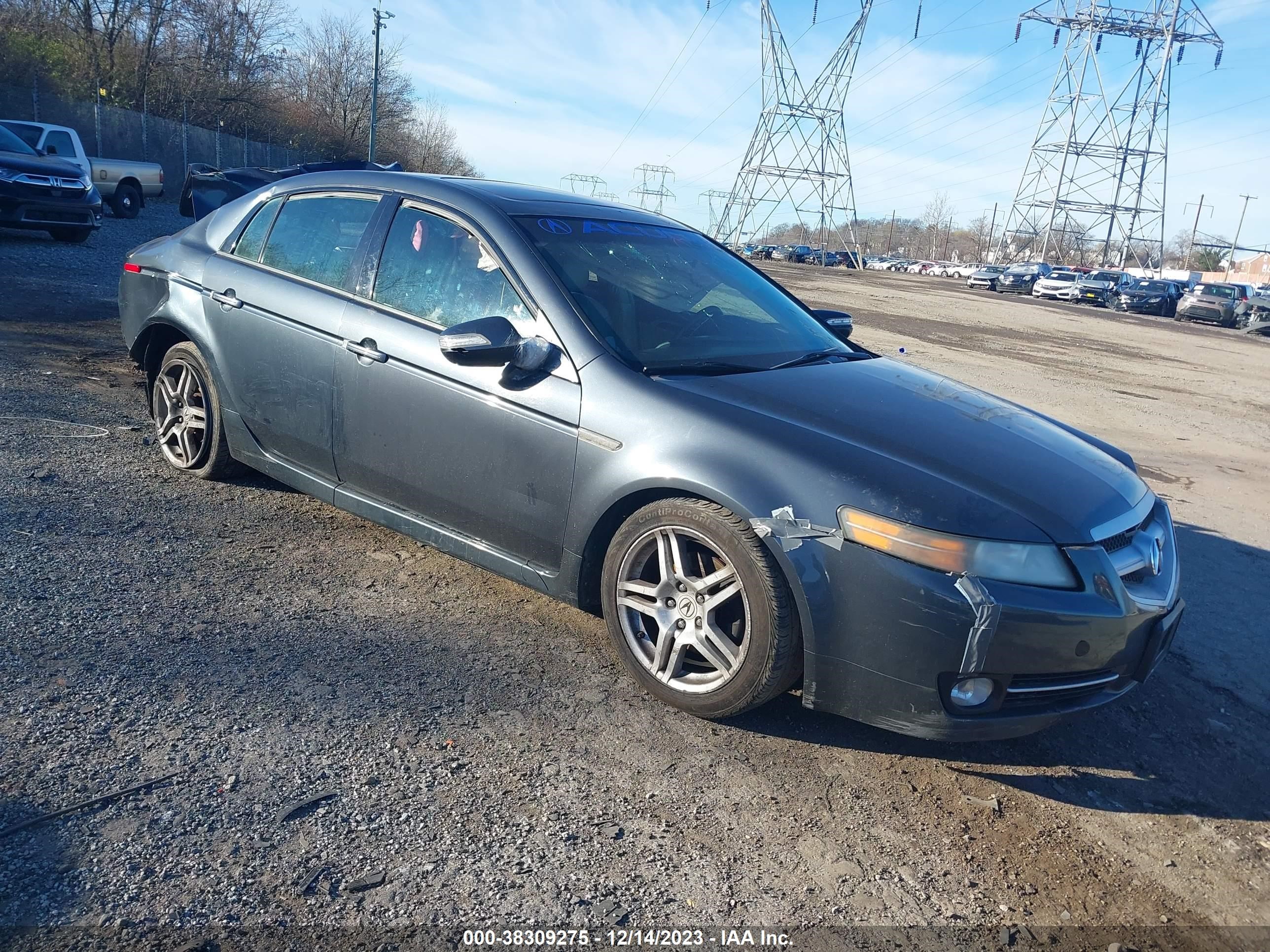 ACURA TL 2007 19uua66207a039980