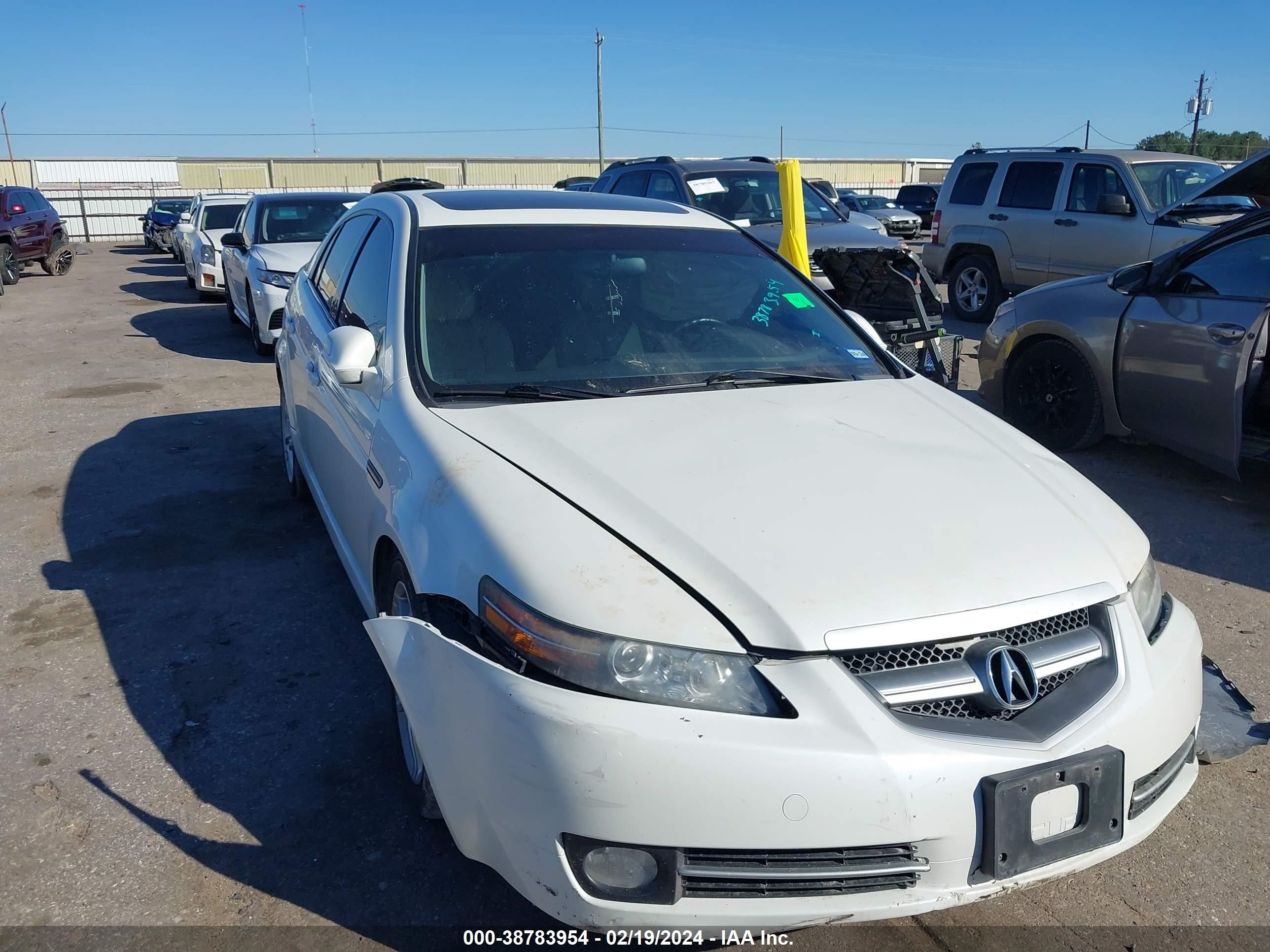 ACURA TL 2007 19uua66217a035744