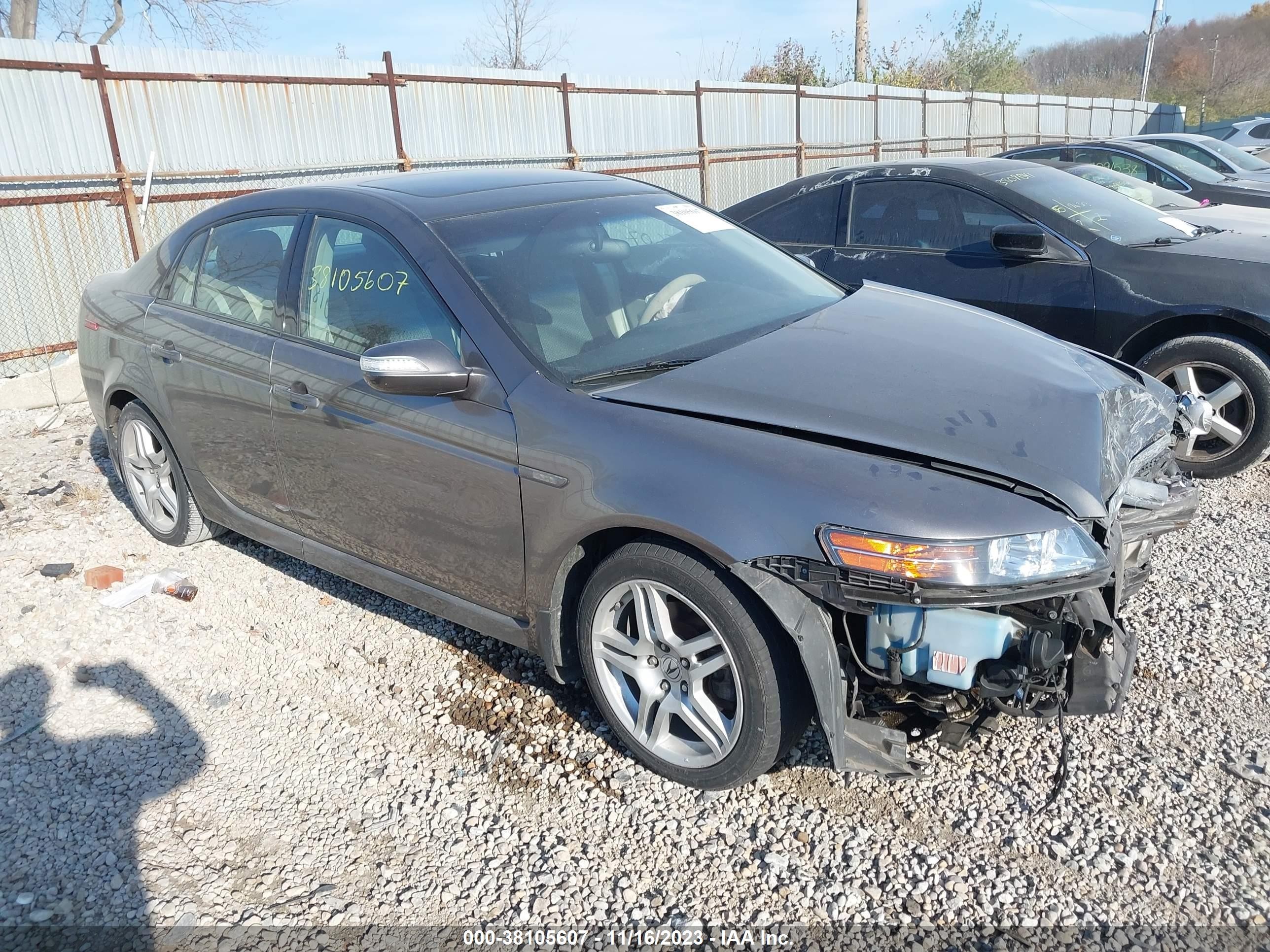 ACURA TL 2007 19uua66217a048283