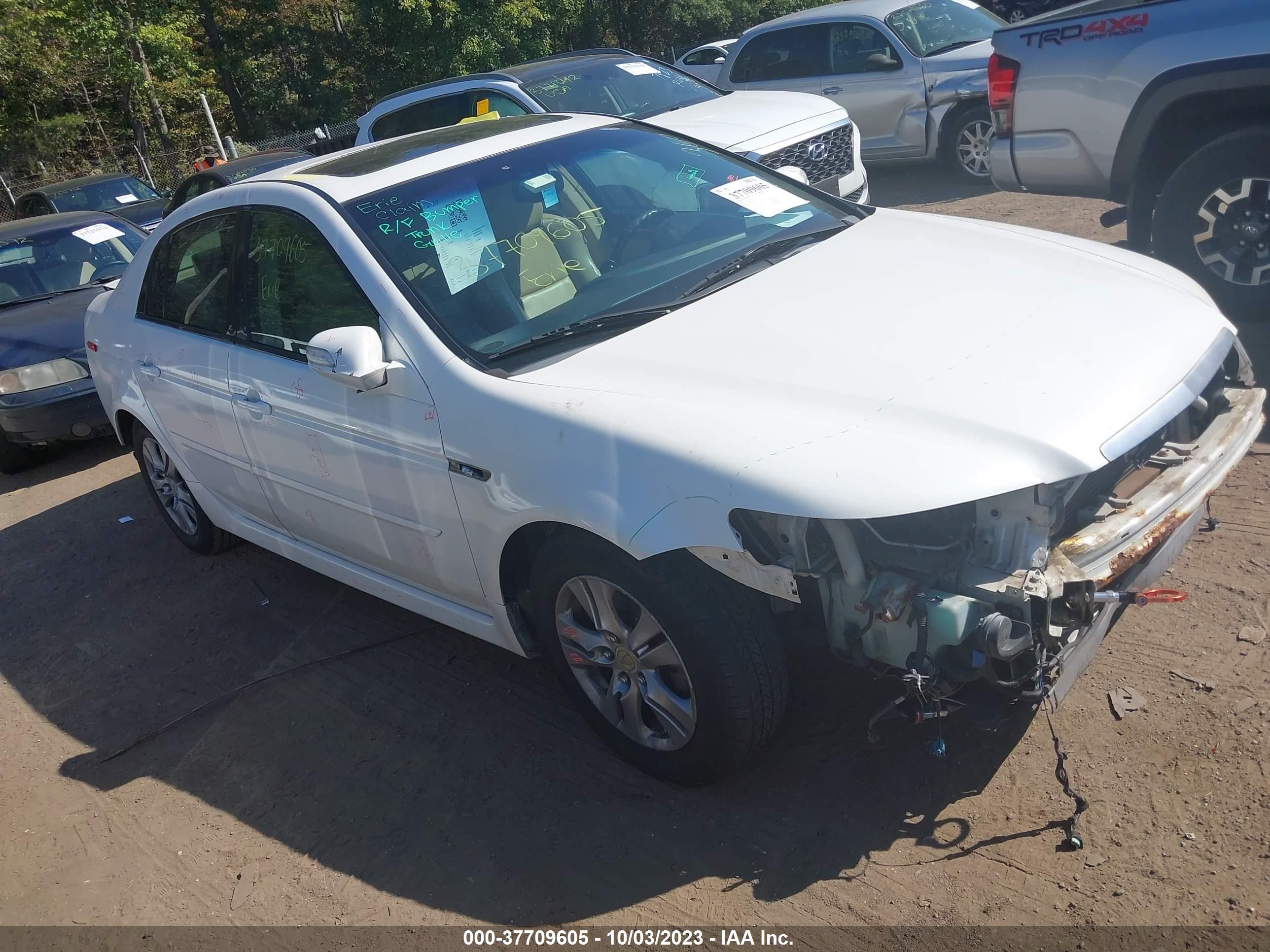 ACURA TL 2008 19uua66218a028519