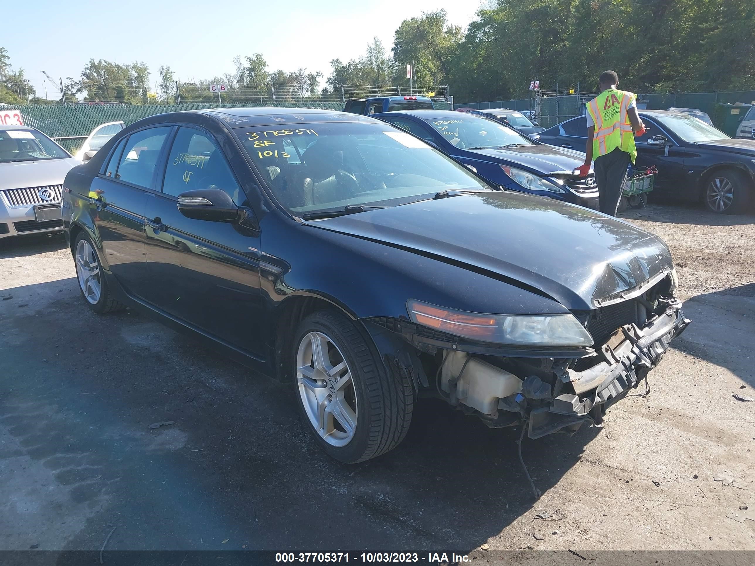 ACURA TL 2008 19uua66218a031582