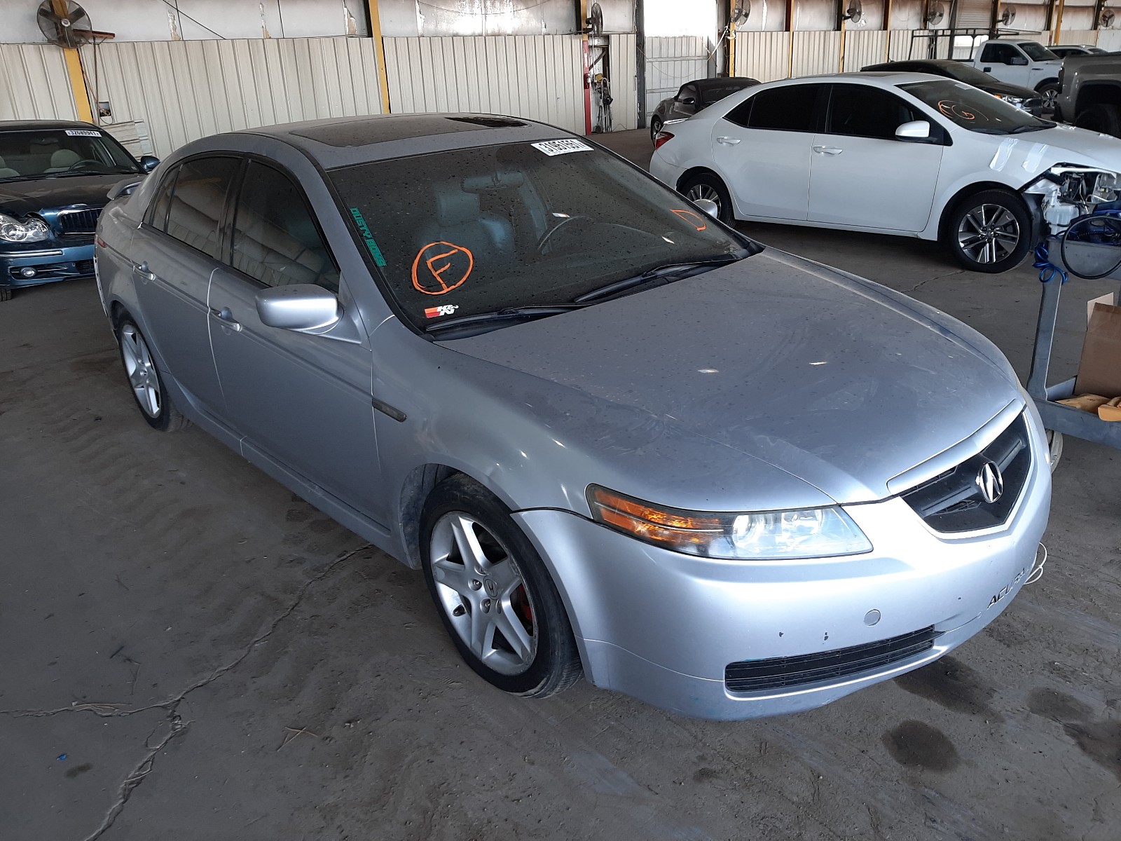 ACURA TL 2005 19uua66225a056731