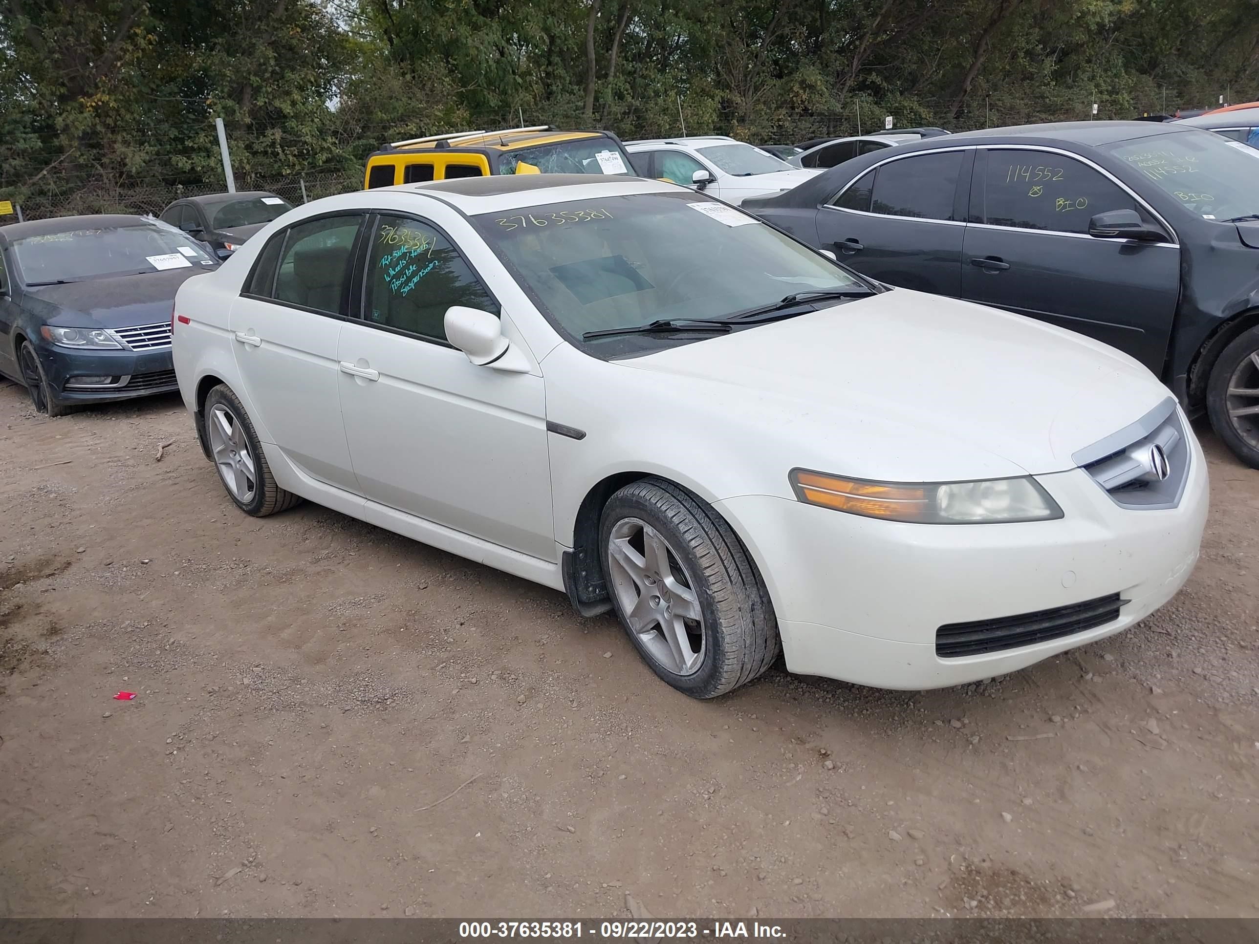 ACURA TL 2005 19uua66225a056860