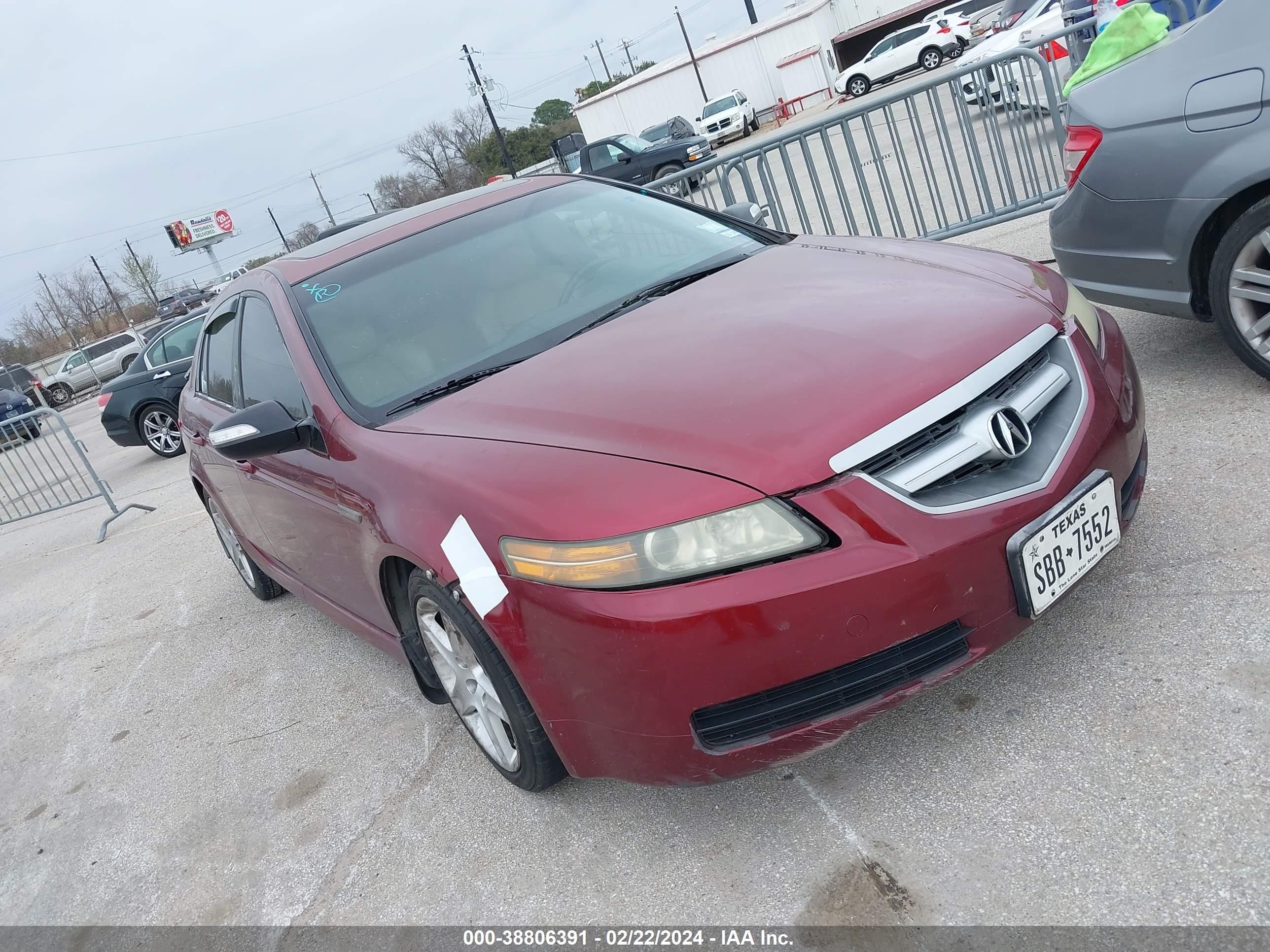 ACURA TL 2006 19uua66236a067643