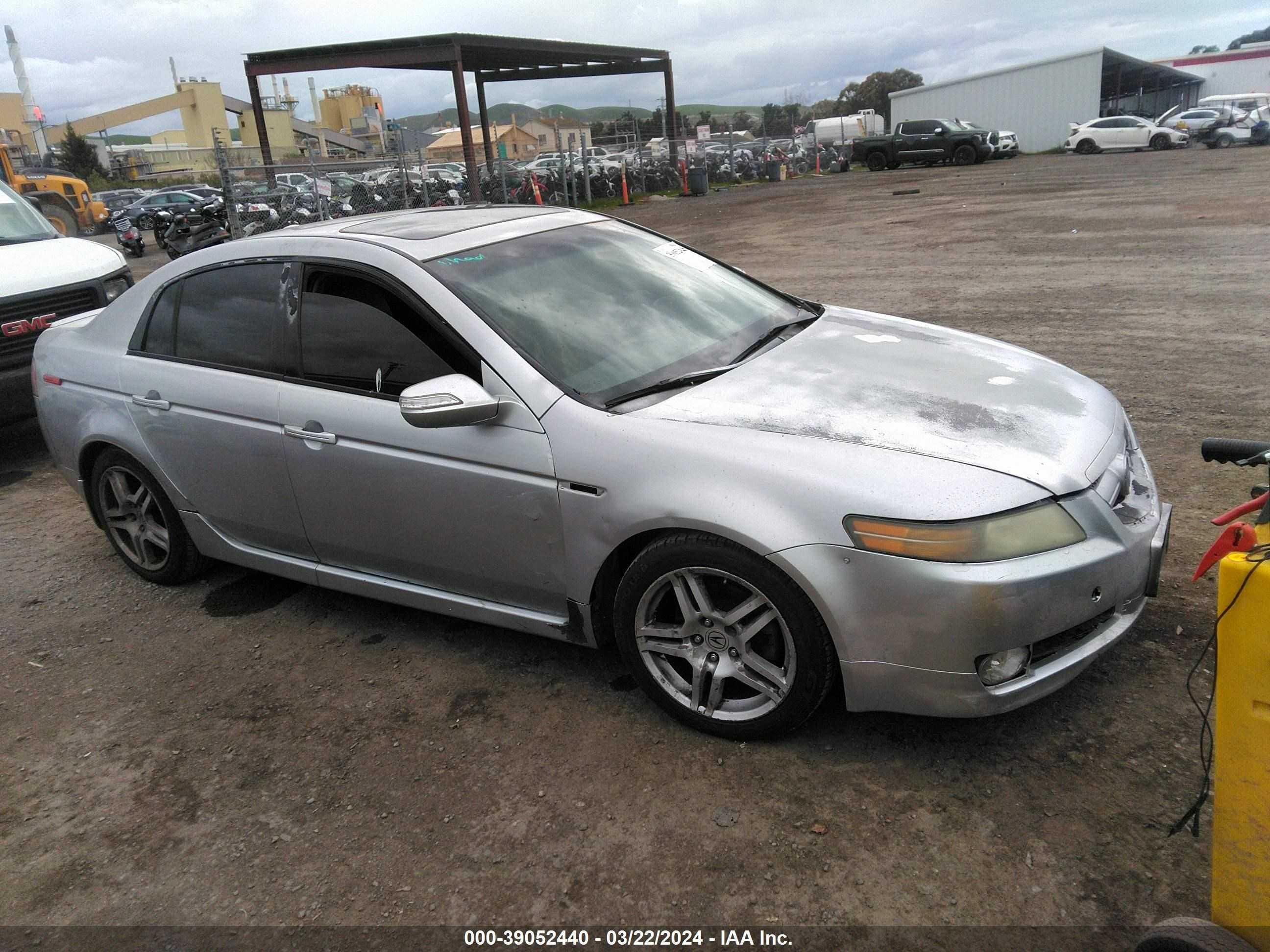 ACURA TL 2008 19uua66238a021085