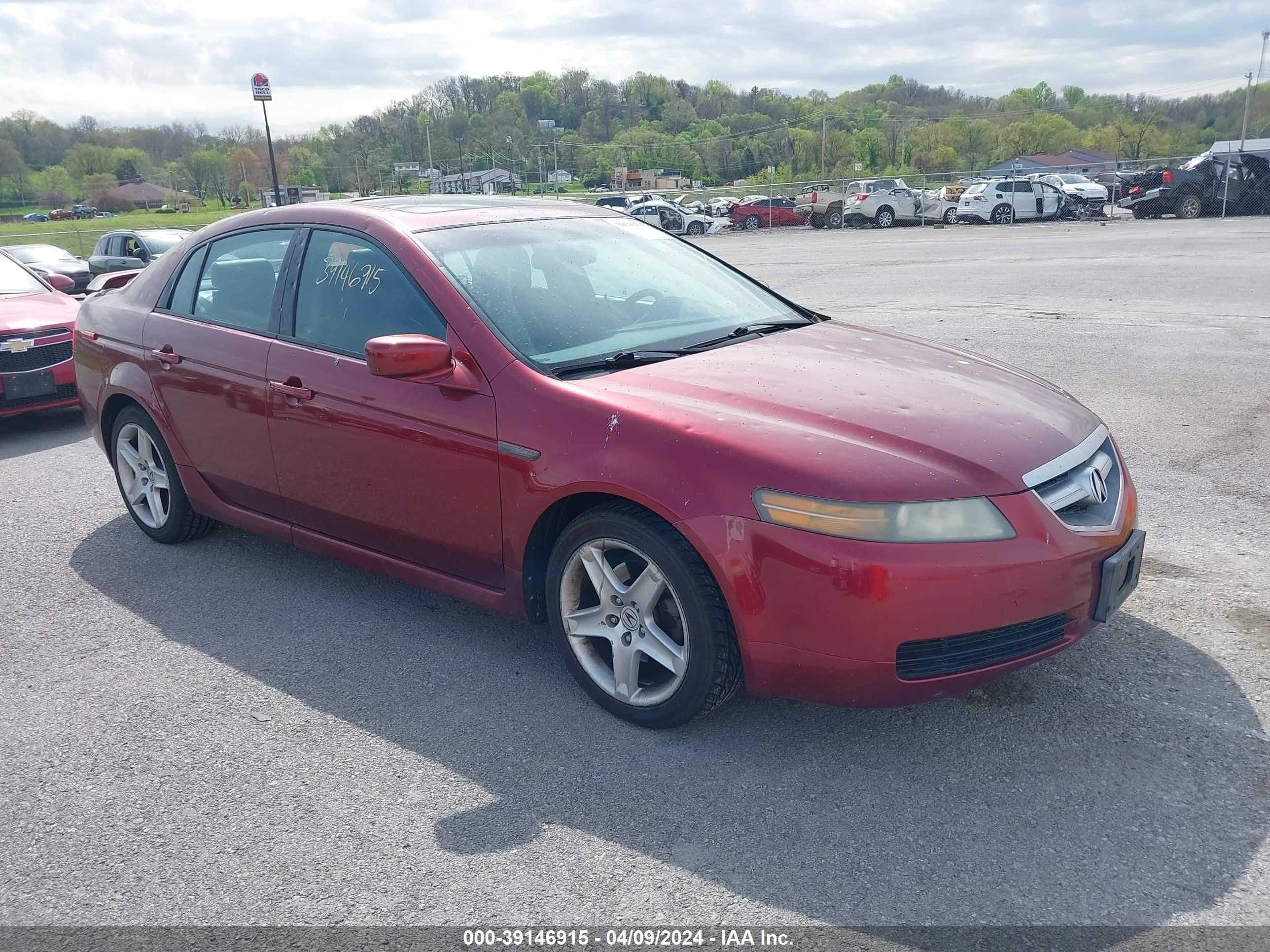 ACURA TL 2004 19uua66244a029156