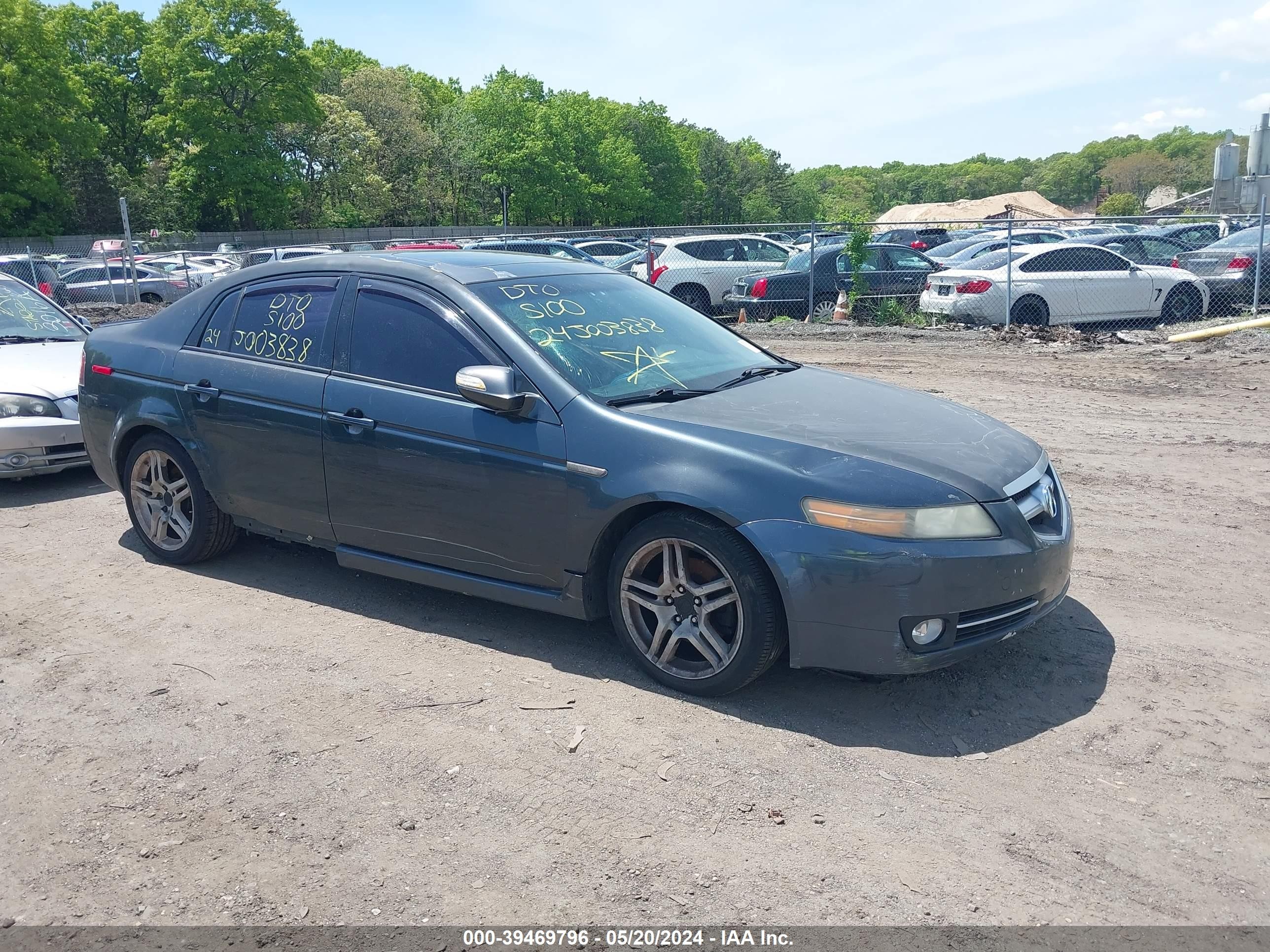 ACURA TL 2007 19uua66247a021787