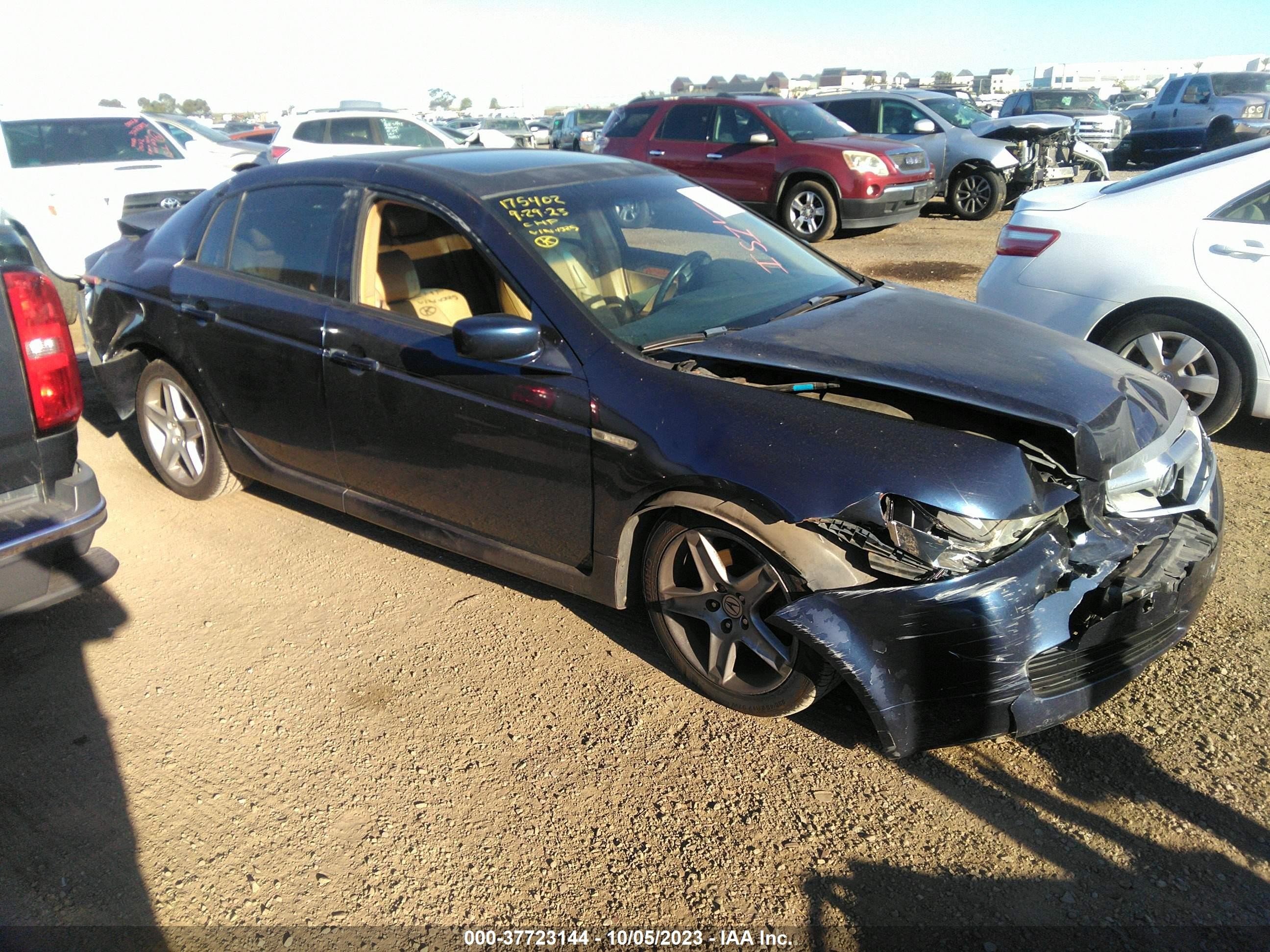 ACURA TL 2004 19uua66254a021325