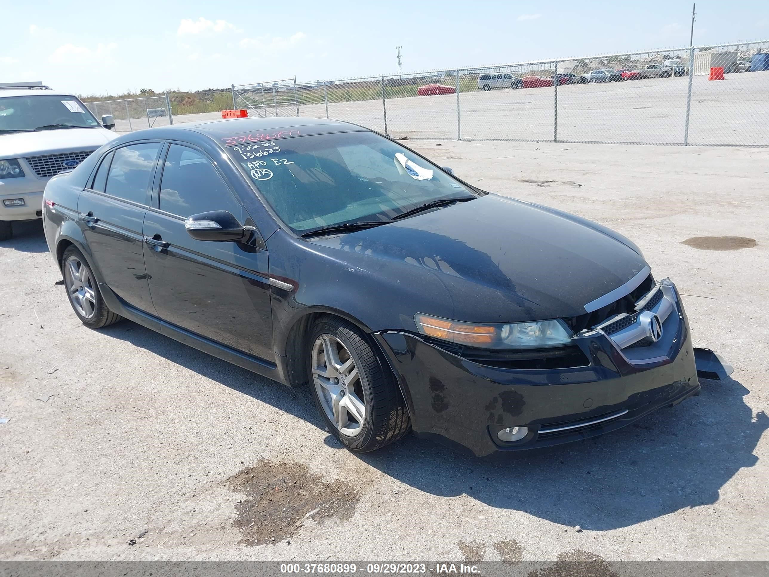 ACURA TL 2007 19uua66257a011625