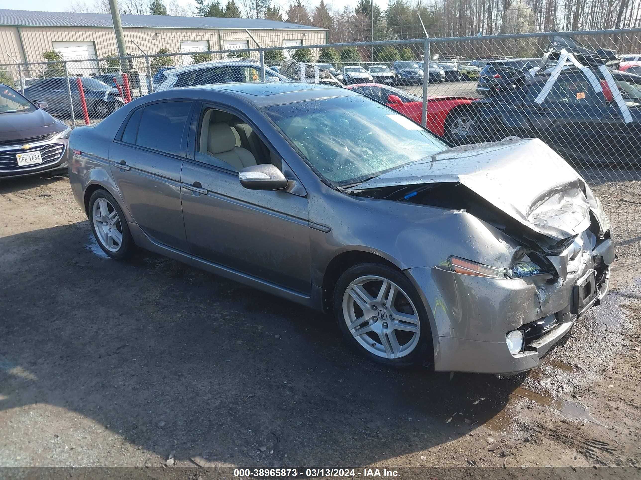 ACURA TL 2008 19uua66258a042410