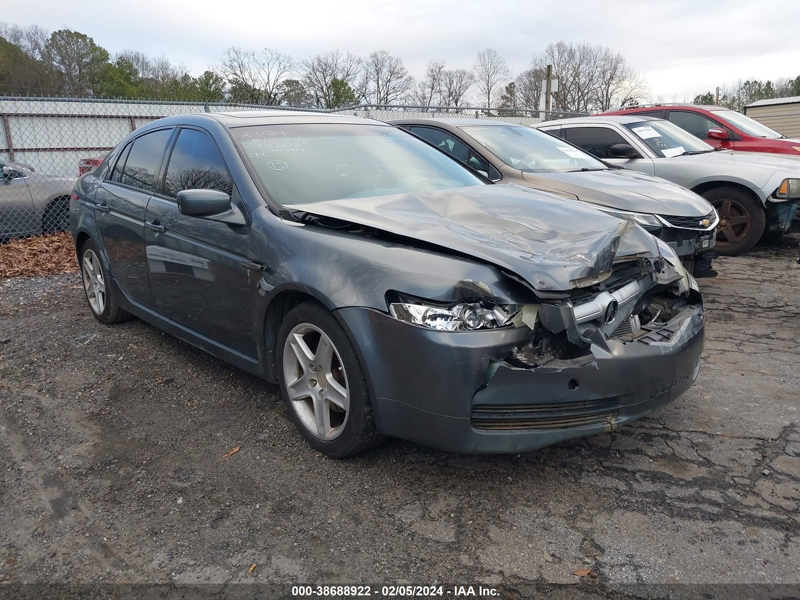 ACURA TL 2006 19uua66276a027422