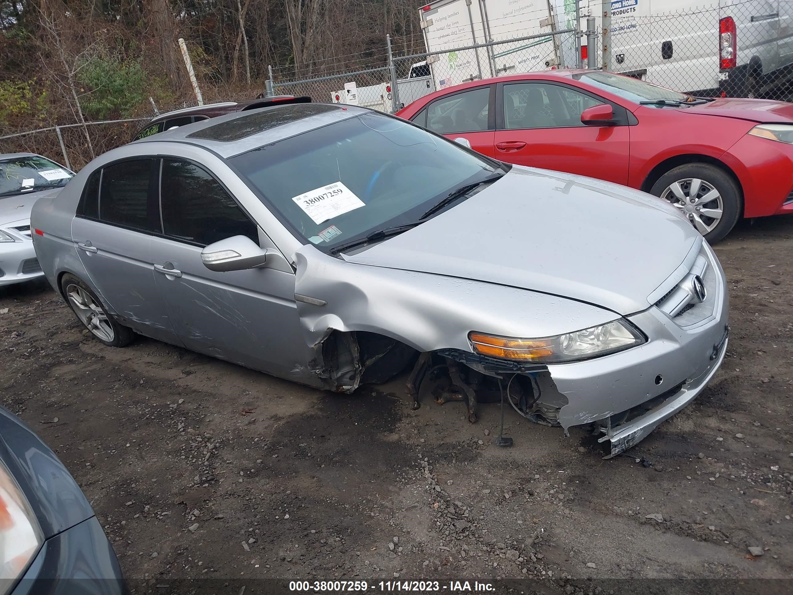 ACURA TL 2008 19uua66278a007349