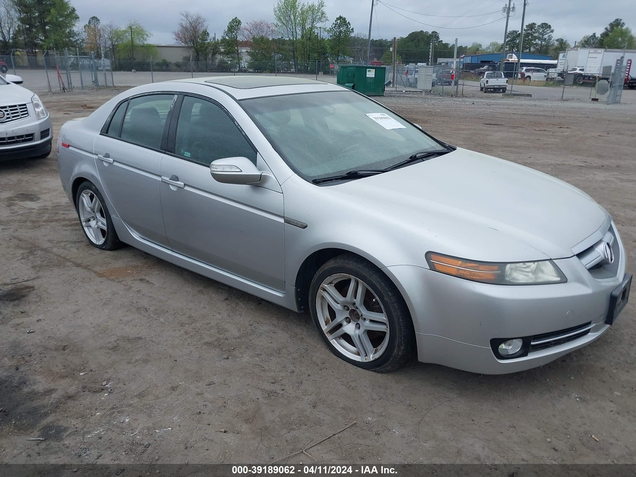 ACURA TL 2008 19uua66278a025821