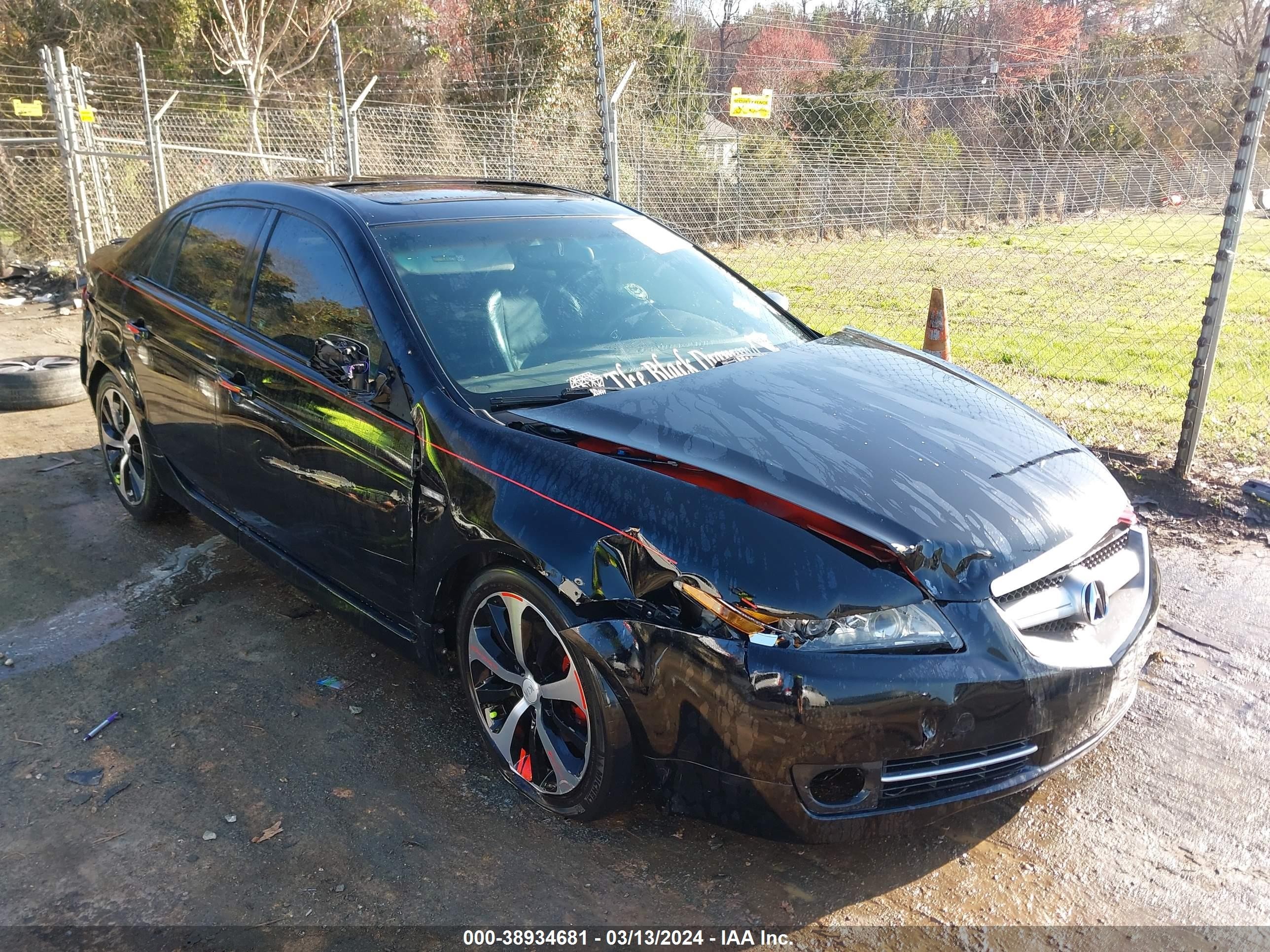 ACURA TL 2008 19uua66278a037435