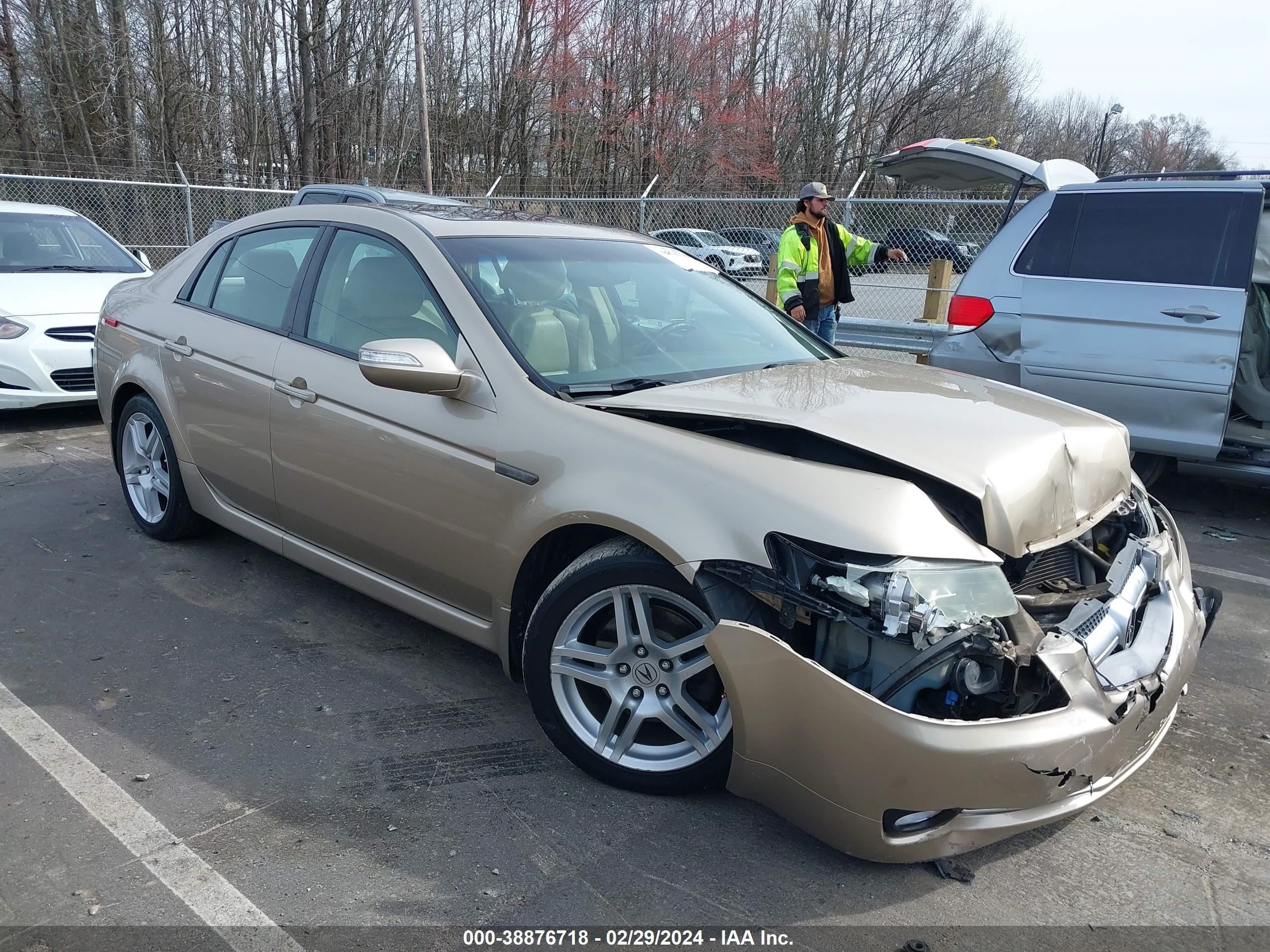 ACURA TL 2007 19uua66287a010727