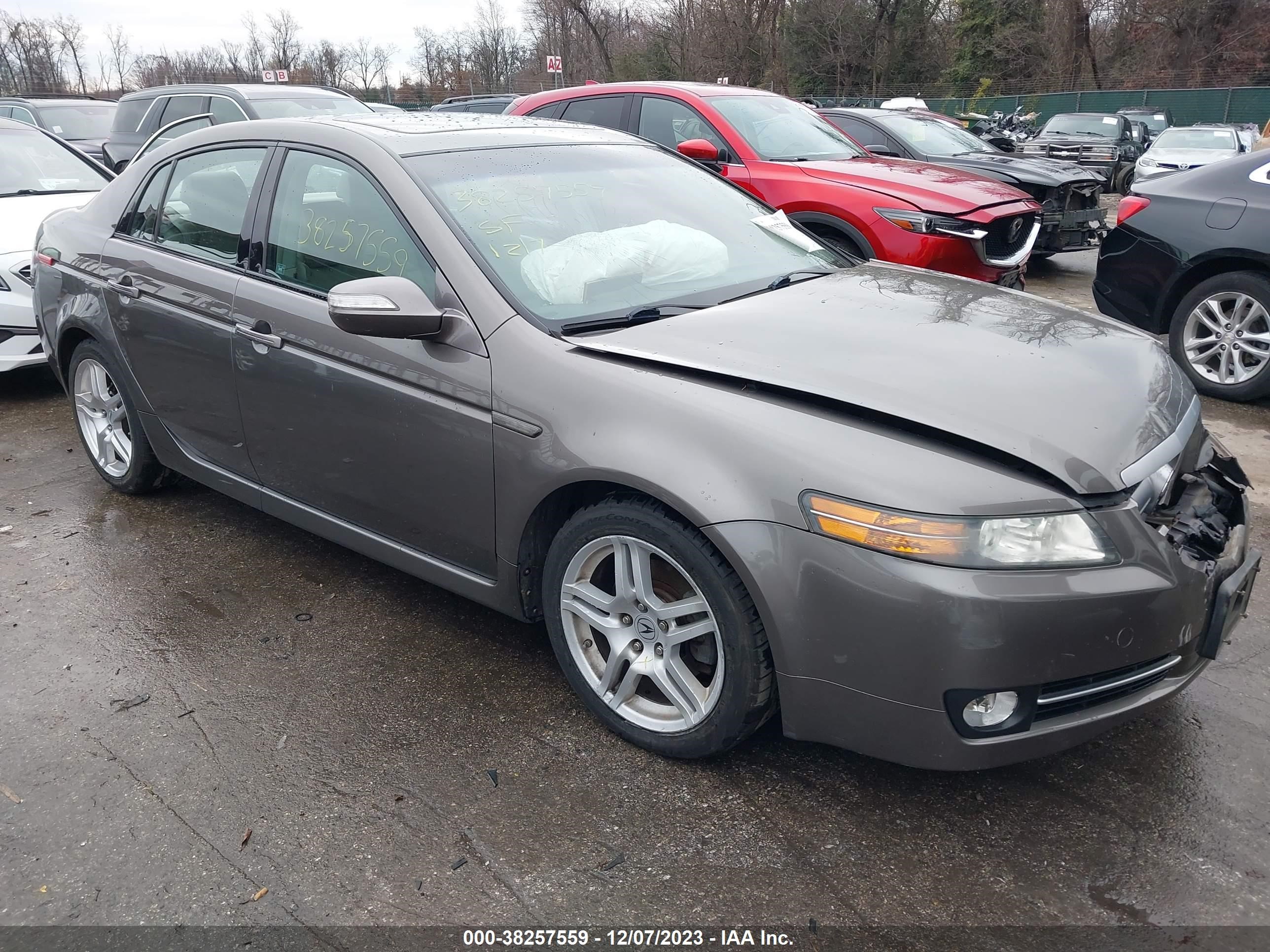 ACURA TL 2007 19uua66287a029701