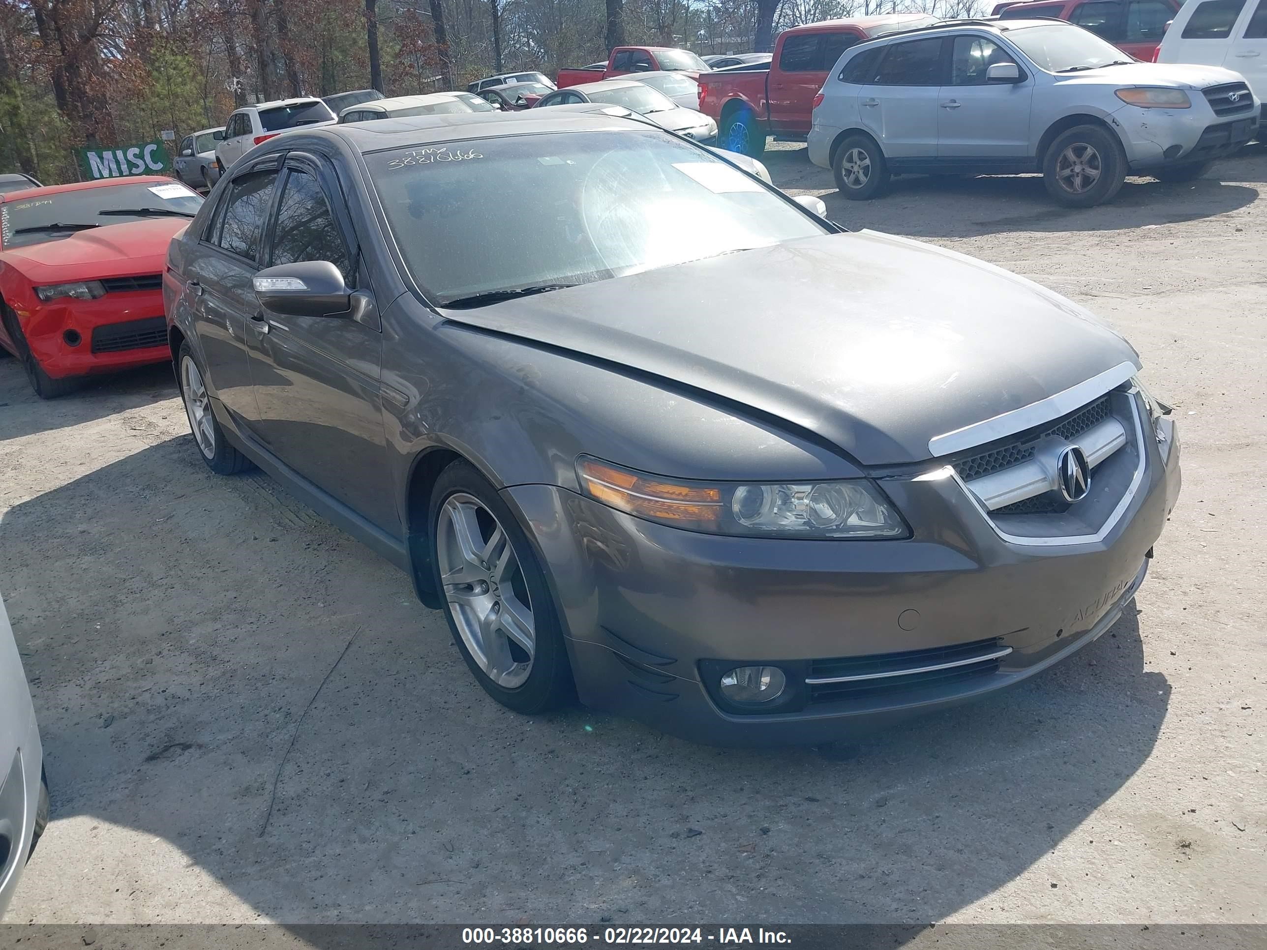 ACURA TL 2008 19uua66288a010275