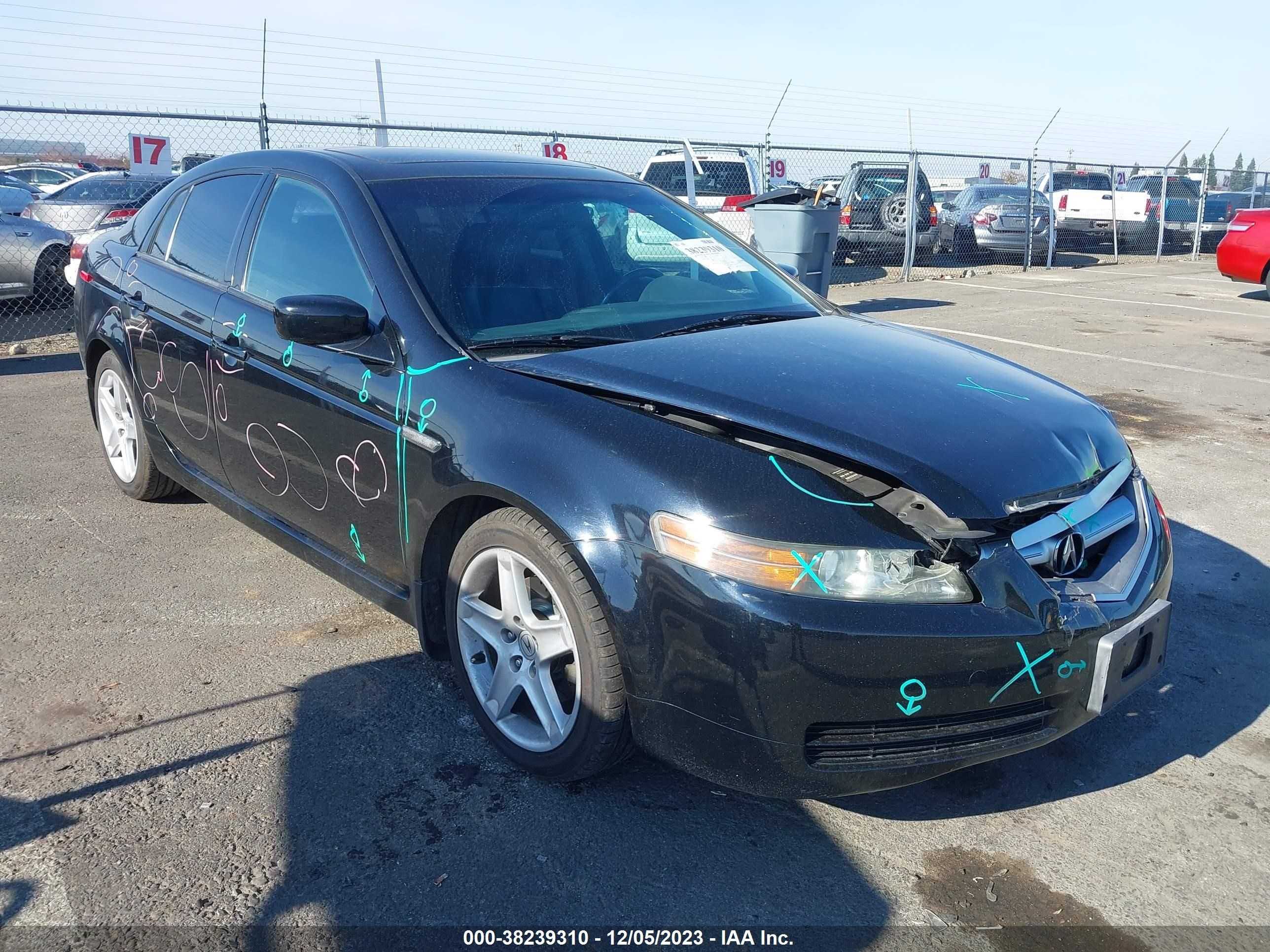 ACURA TL 2005 19uua66295a040459