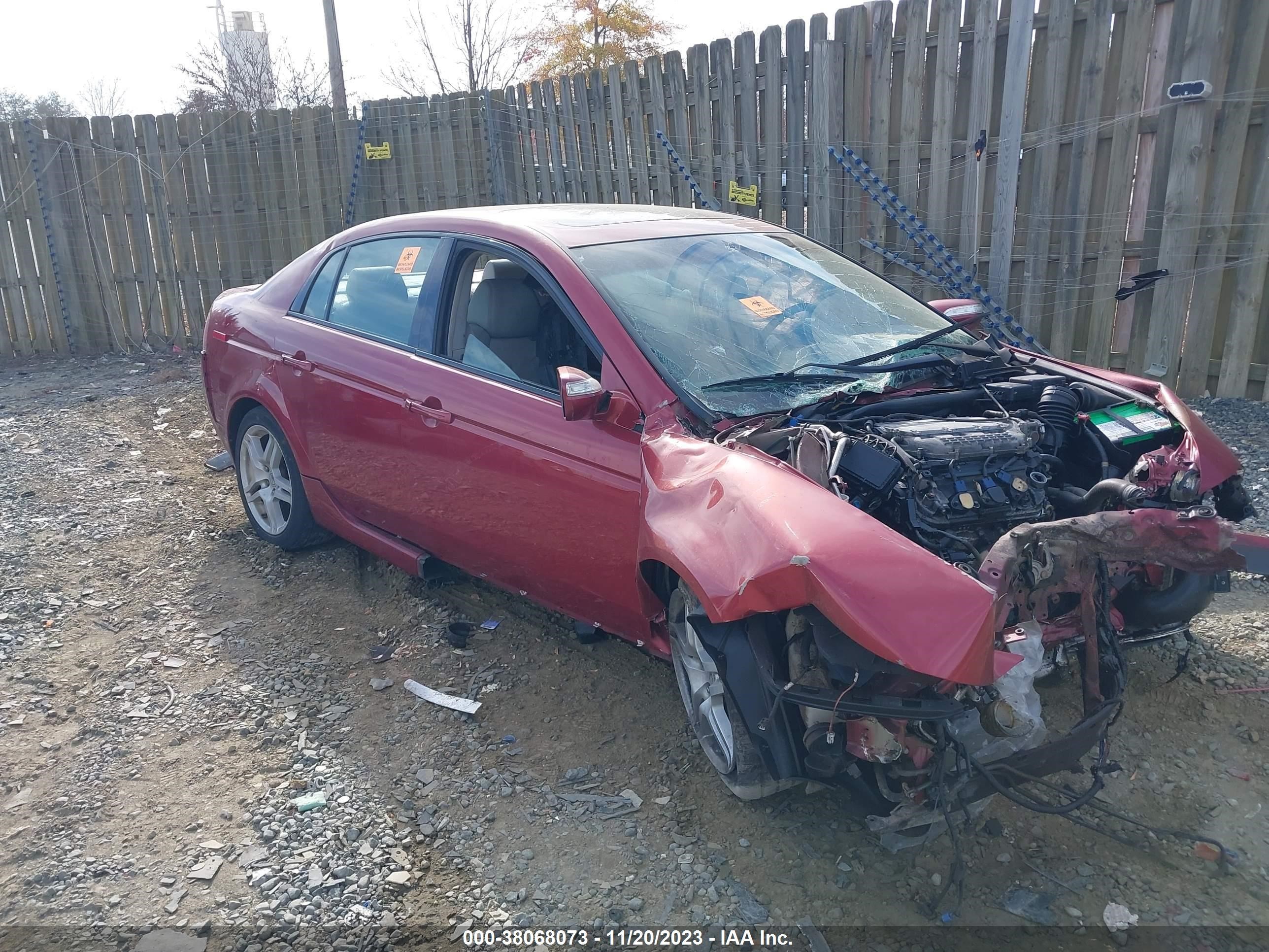 ACURA TL 2007 19uua66297a016004