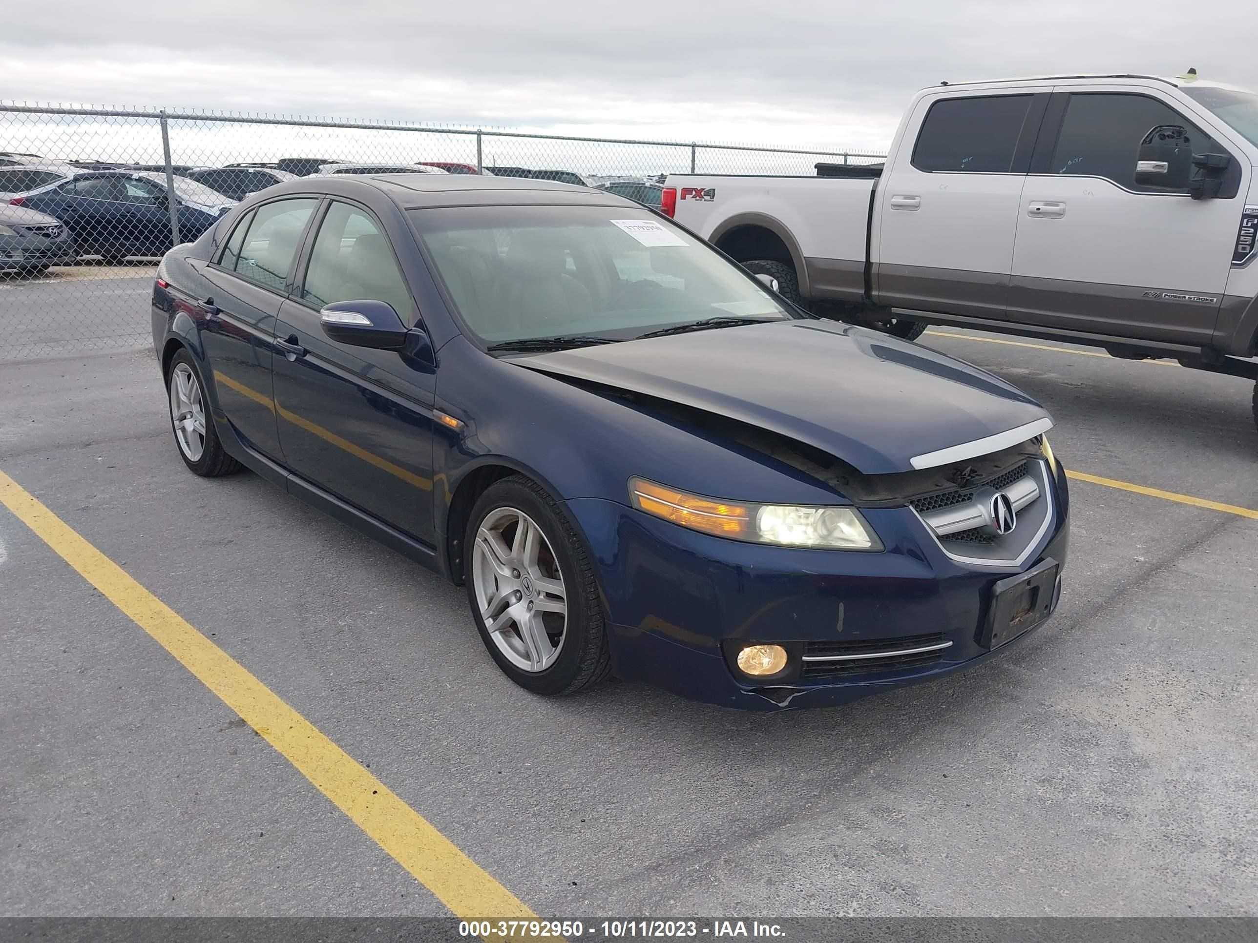 ACURA TL 2007 19uua66297a029576