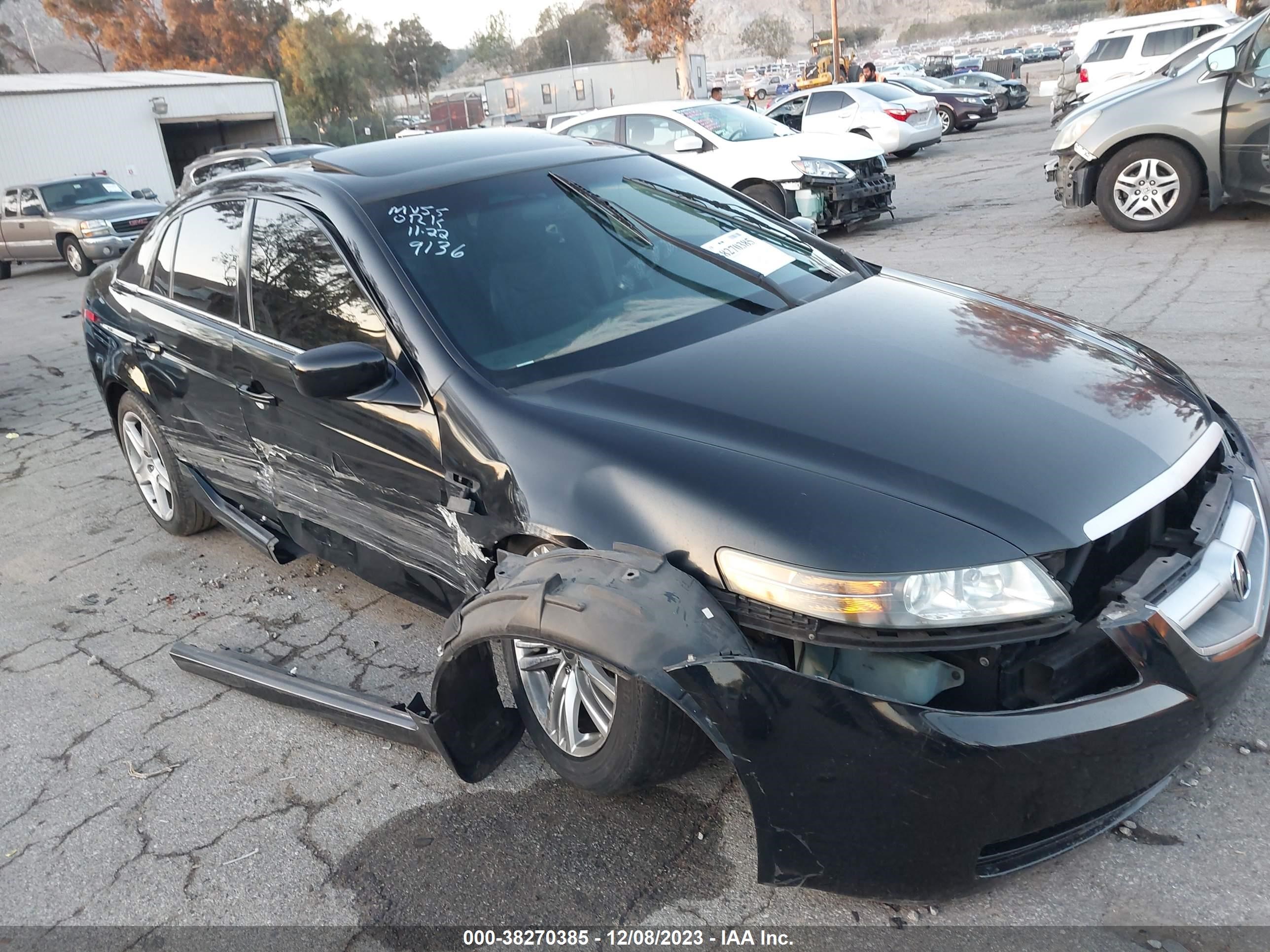 ACURA TL 2004 19uua662x4a049136