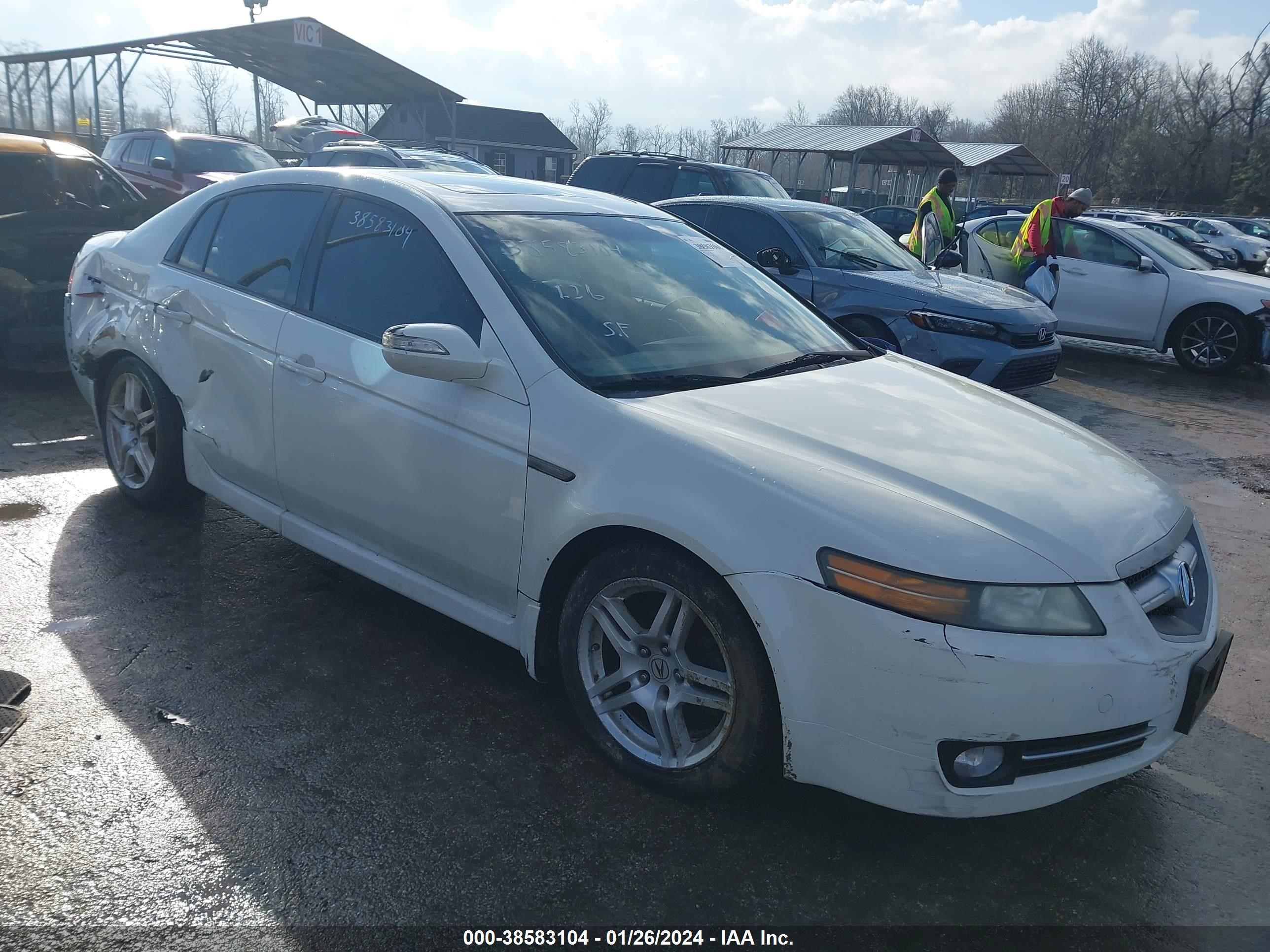 ACURA TL 2008 19uua662x8a006969