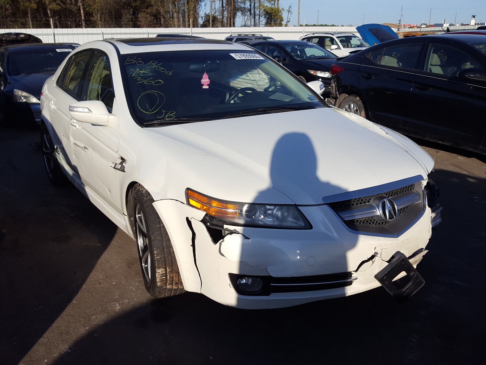 ACURA TL 2008 19uua662x8a029393