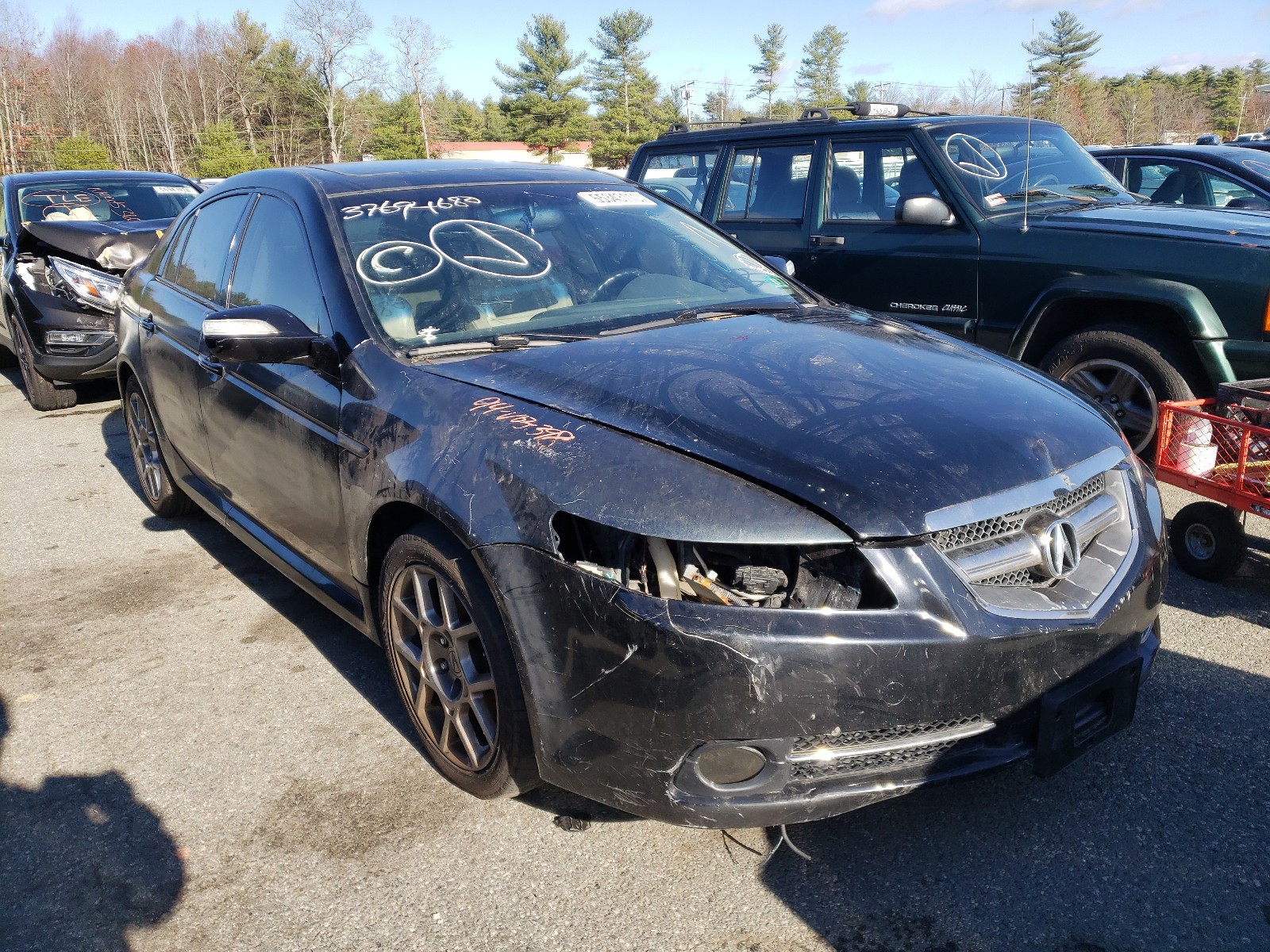 ACURA TL TYPE S 2008 19uua76508a037504