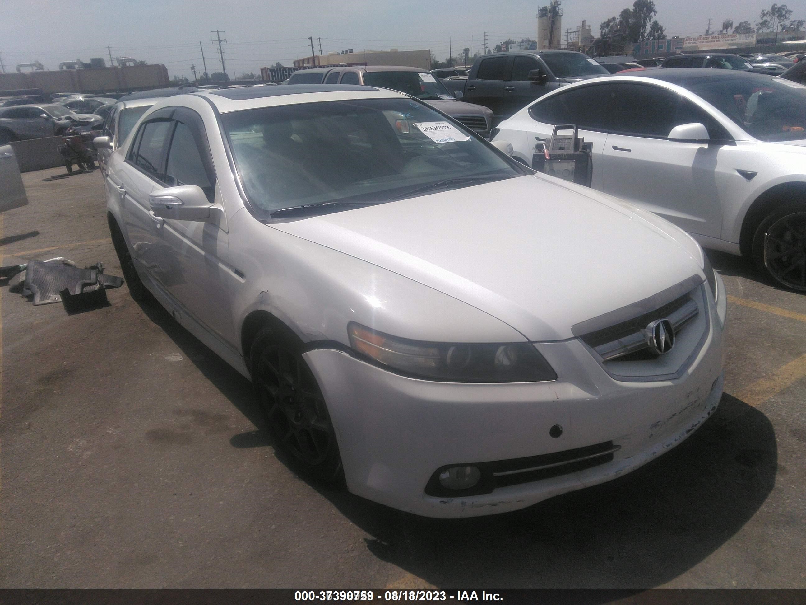 ACURA TL 2008 19uua76518a001269